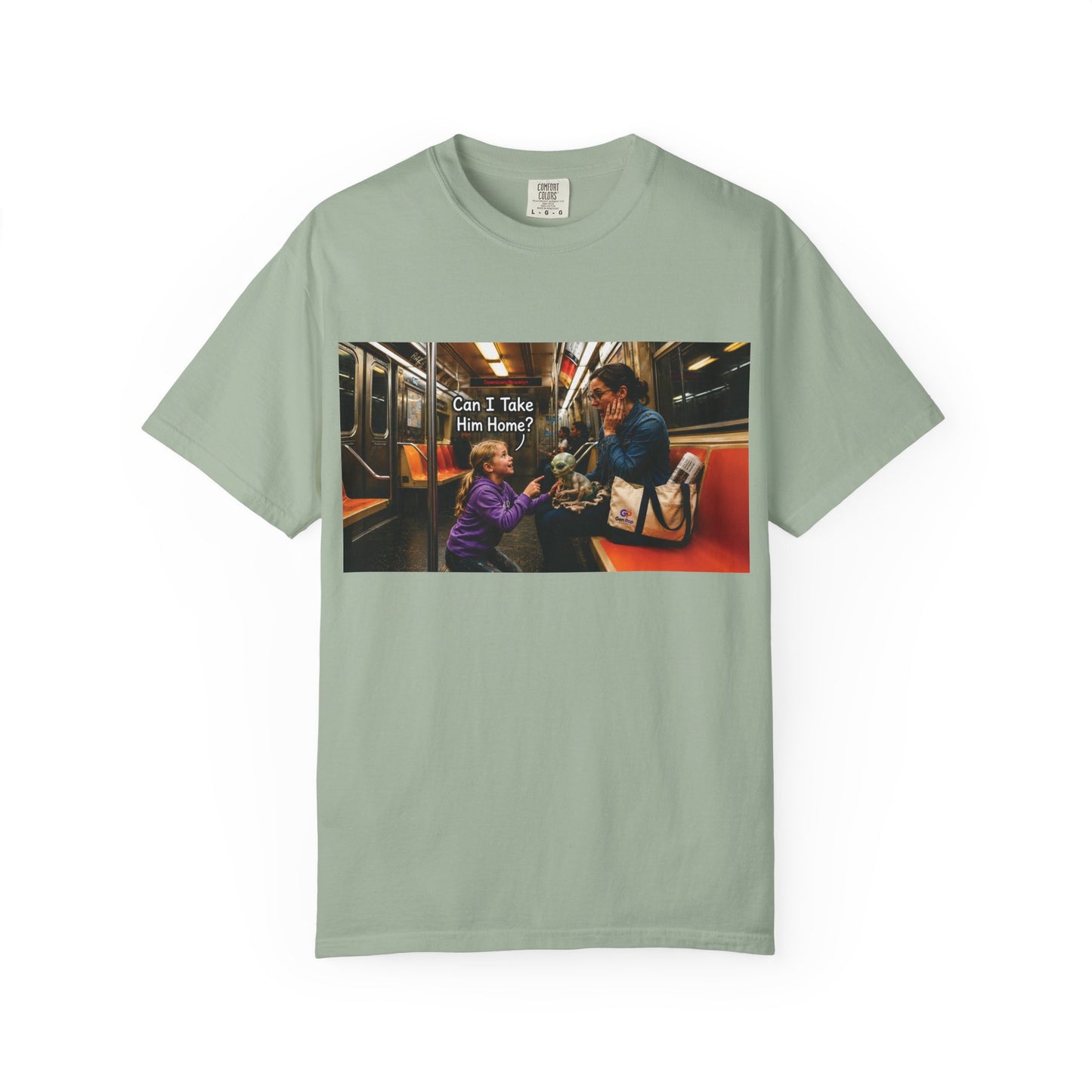 Can I Take Him Home? Unisex Garment-Dyed T-shirt