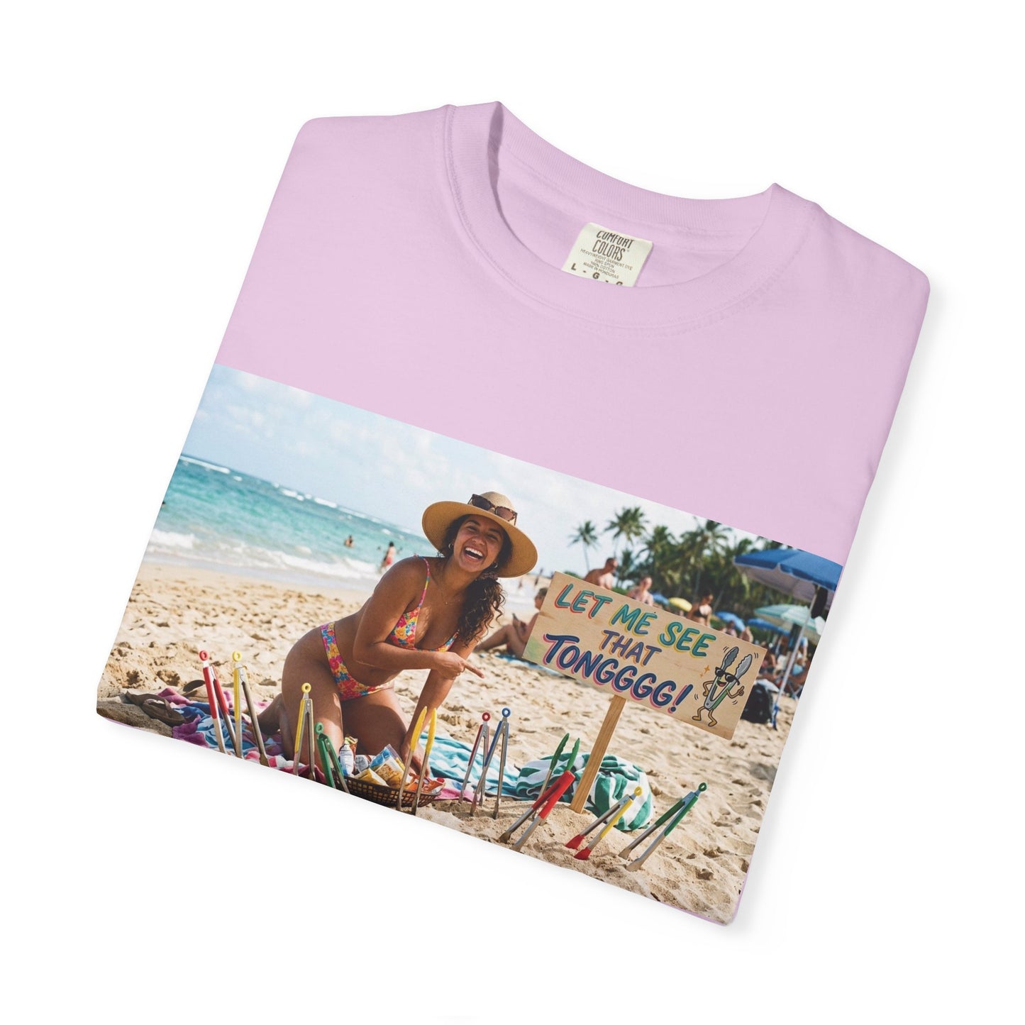 Let me see that tong Unisex Garment-Dyed T-shirt