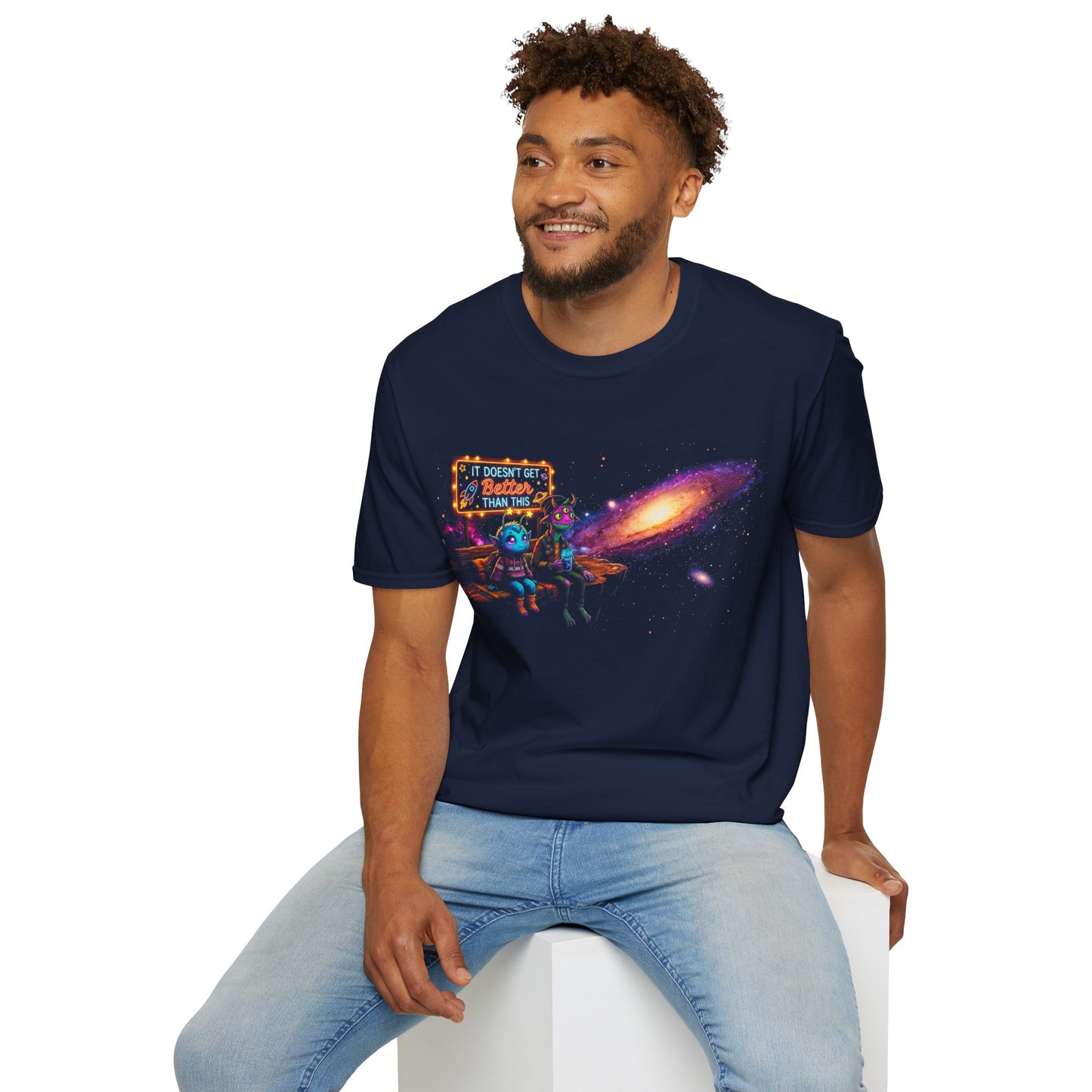 It Doesn't Get Better Than This Motivational Softstyle Tee — Unique Unisex Gift
