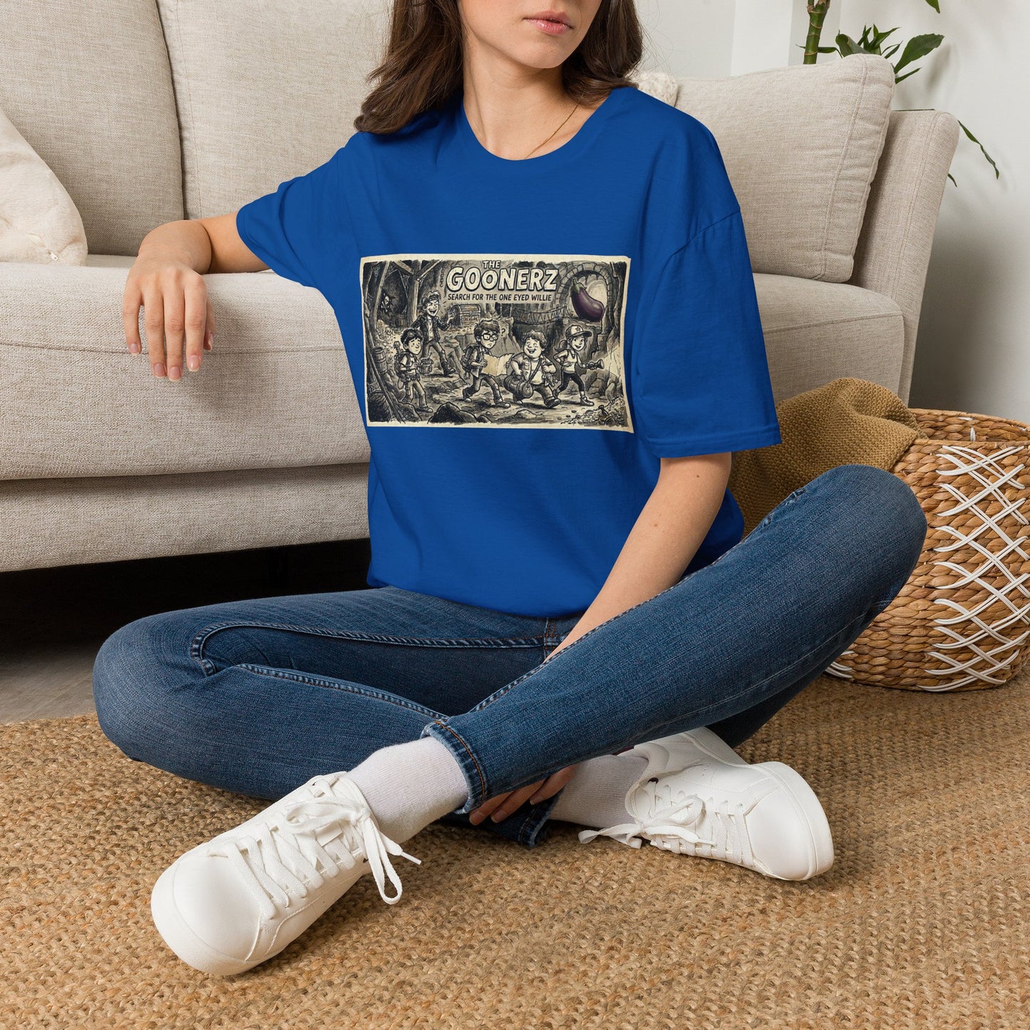 Egg plant adventures Unisex Softstyle T-Shirt