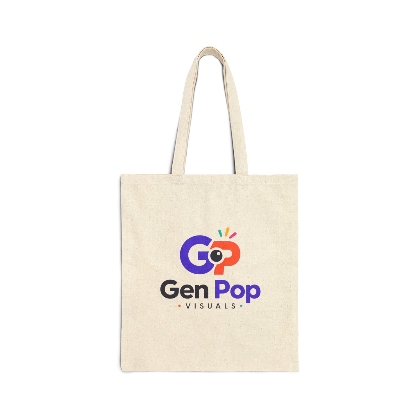 La Libertad Dual Graphic Cotton Canvas Tote Bag