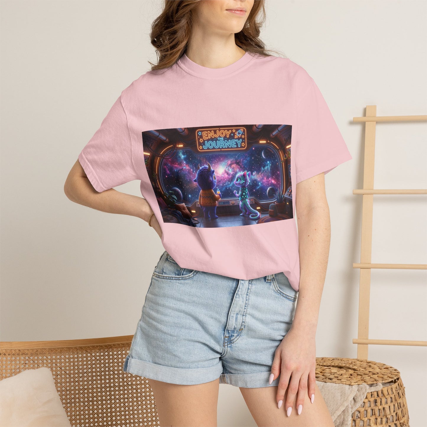 Enjoy the journey Unisex Garment-Dyed T-shirt