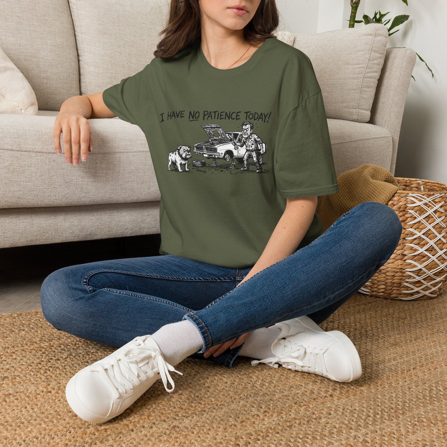 I have no patience today Unisex Softstyle T-Shirt