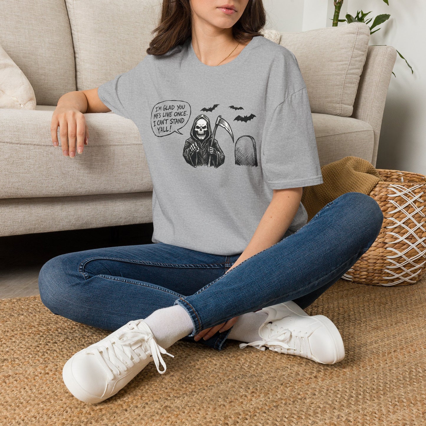 Grim Reaper Unisex Softstyle T-Shirt