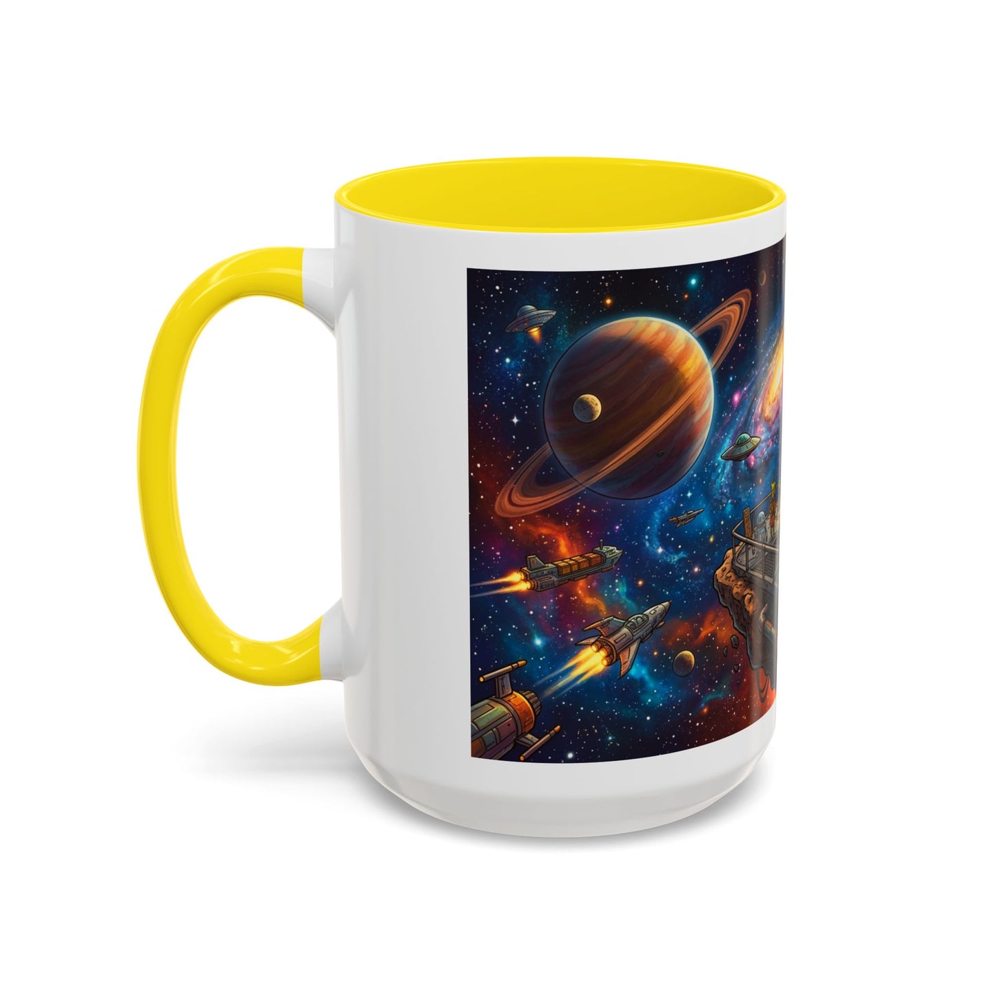 Coffee Is Out of This World Funny Accent Coffee Mug — Unique Gift for Coffee Lovers