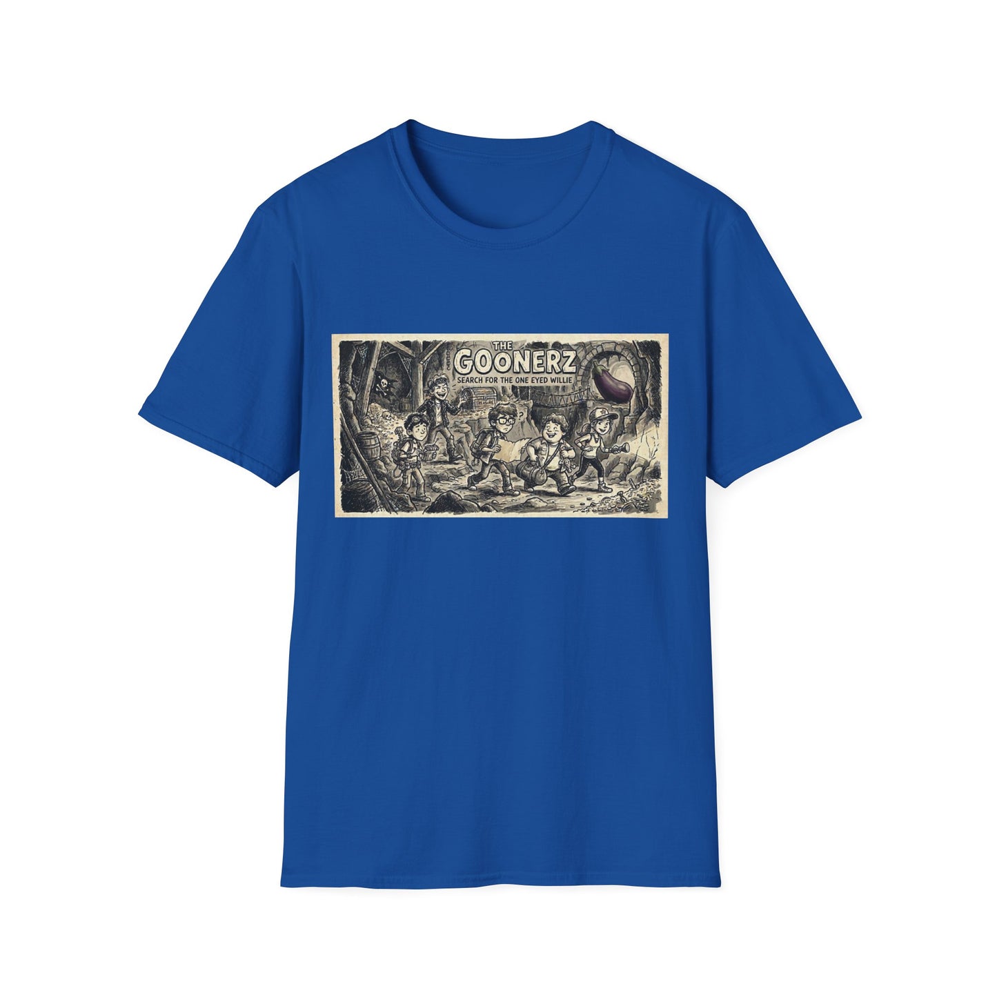 Egg plant adventures Unisex Softstyle T-Shirt