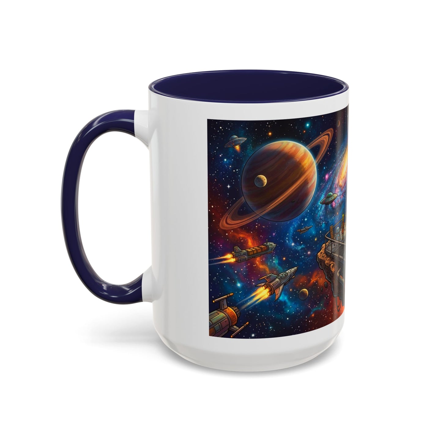 Coffee Is Out of This World Funny Accent Coffee Mug — Unique Gift for Coffee Lovers