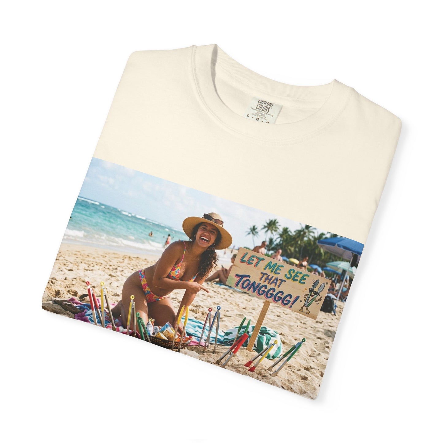 Let me see that tong Unisex Garment-Dyed T-shirt