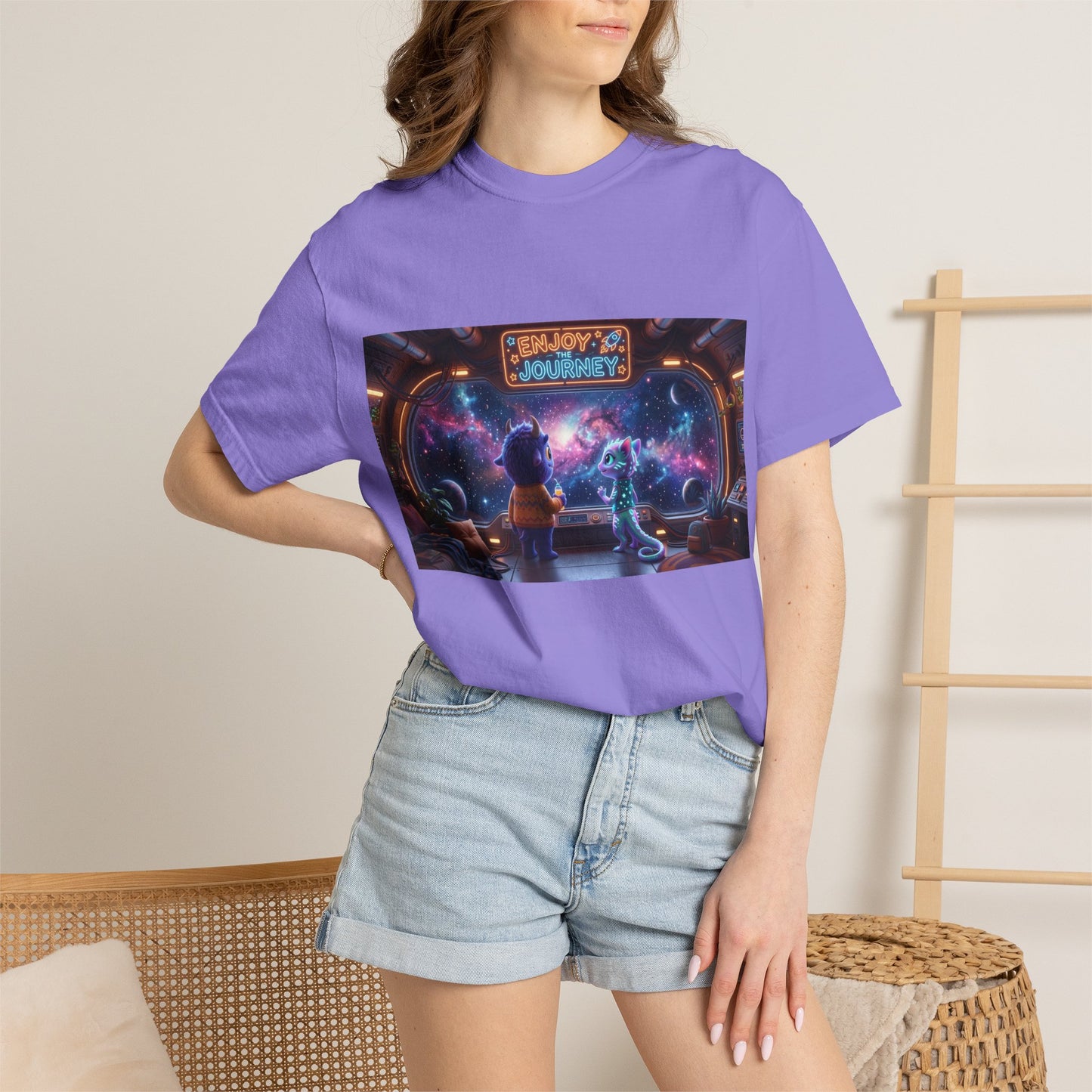 Enjoy the journey Unisex Garment-Dyed T-shirt
