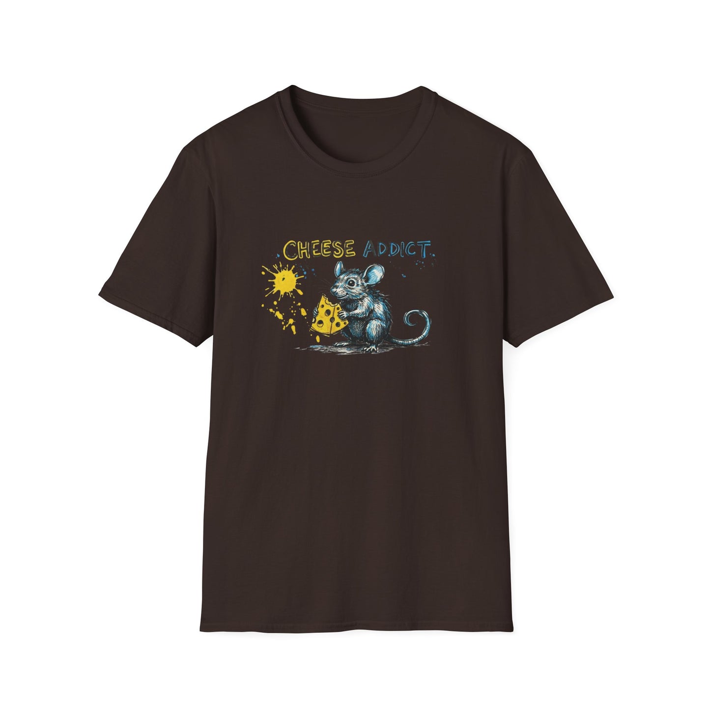 Cheese addict Unisex Softstyle T-Shirt