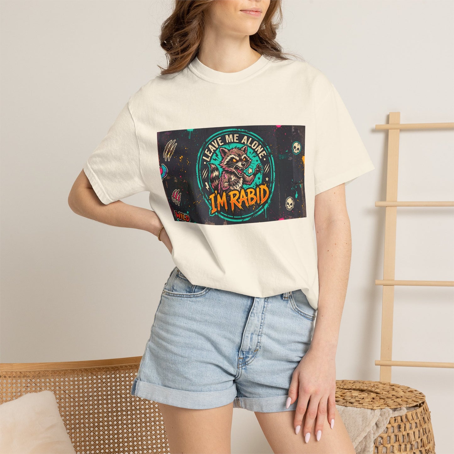 Leave Me Alone Unisex Garment-Dyed T-shirt