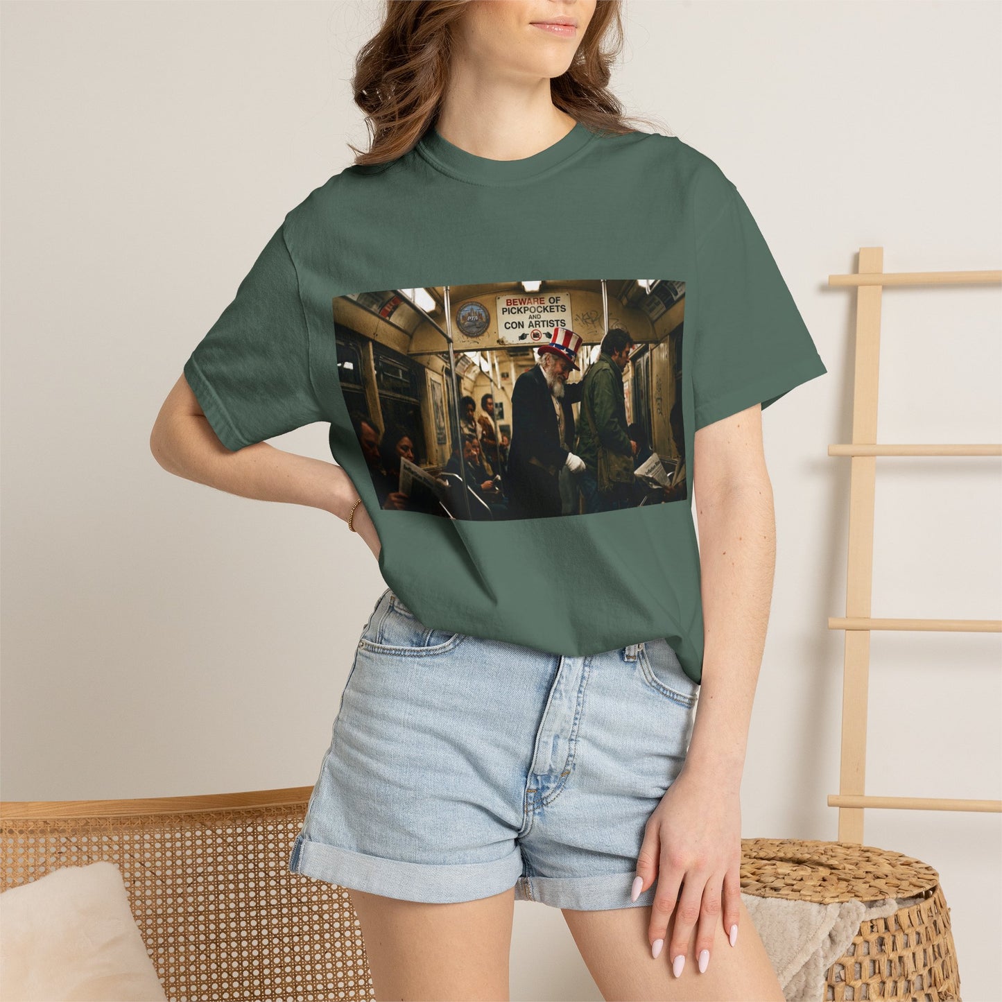 Pickpocket Unisex Garment-Dyed T-shirt
