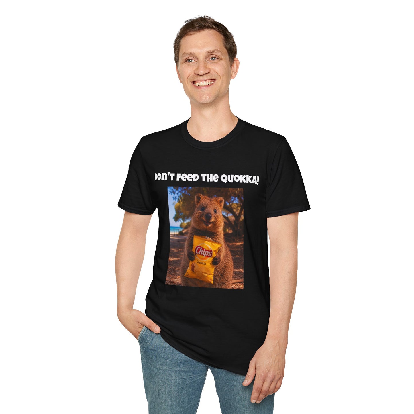 Quokka Funny Graphic Softstyle Tee — Unique Animal Lover Gift