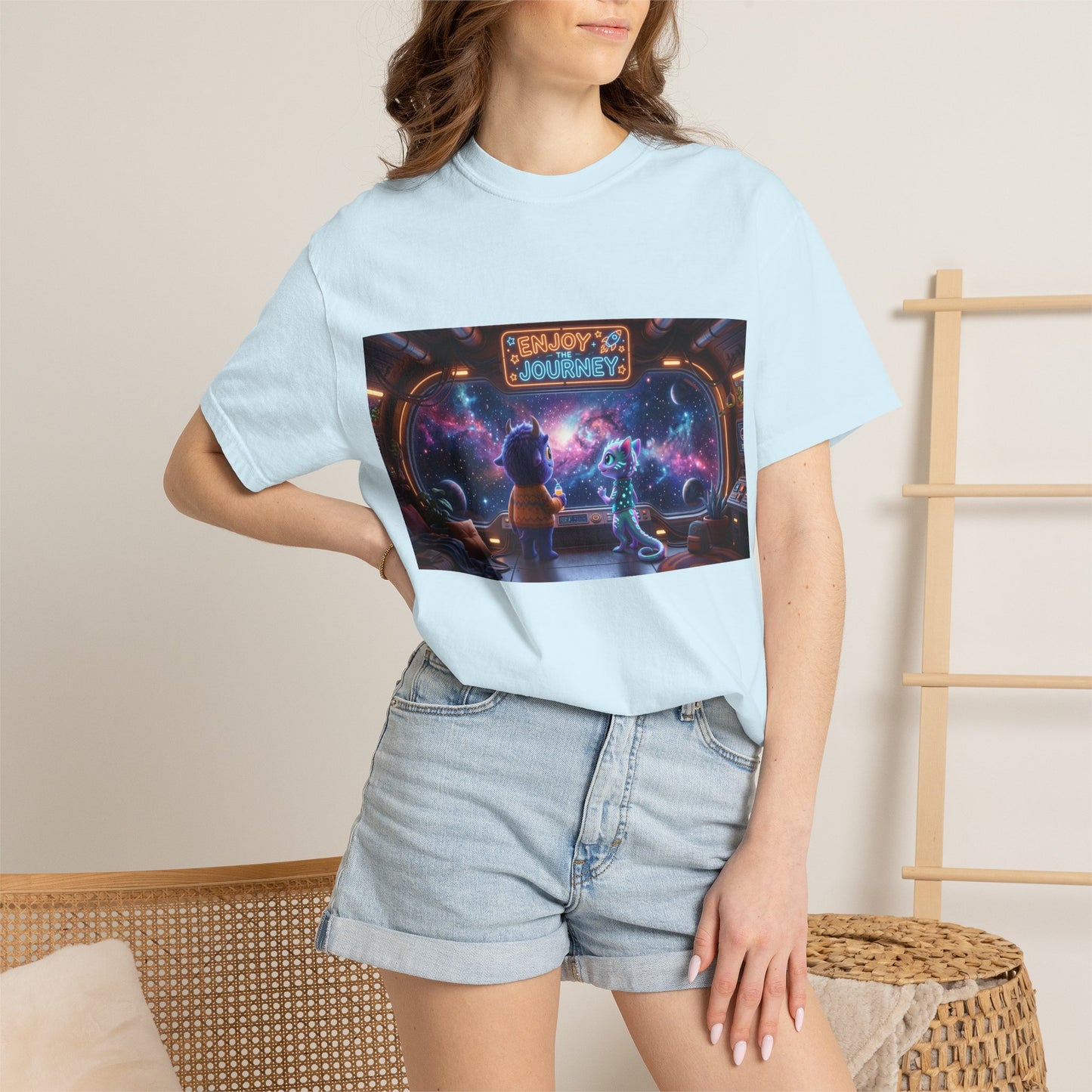 Enjoy the journey Unisex Garment-Dyed T-shirt