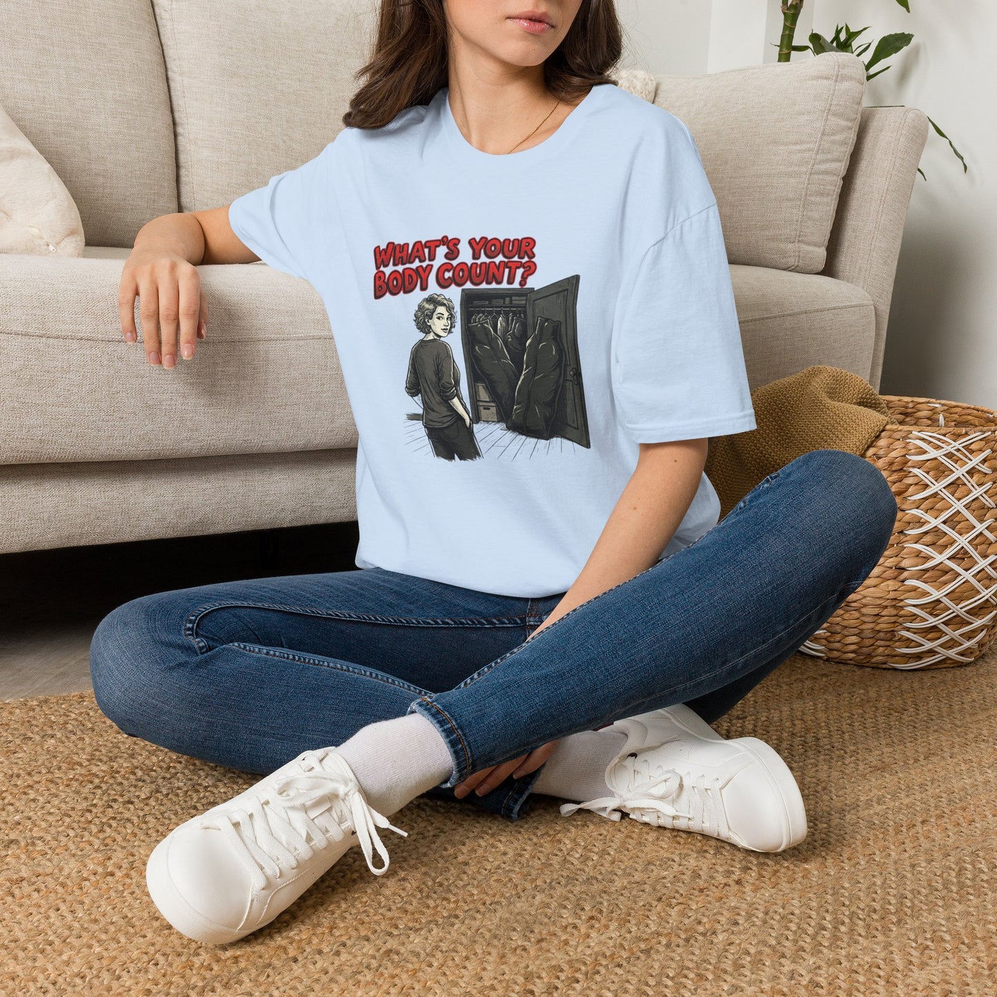 Body Count Funny Adult Humor Softstyle Tee — Gag Gift for Him or Her