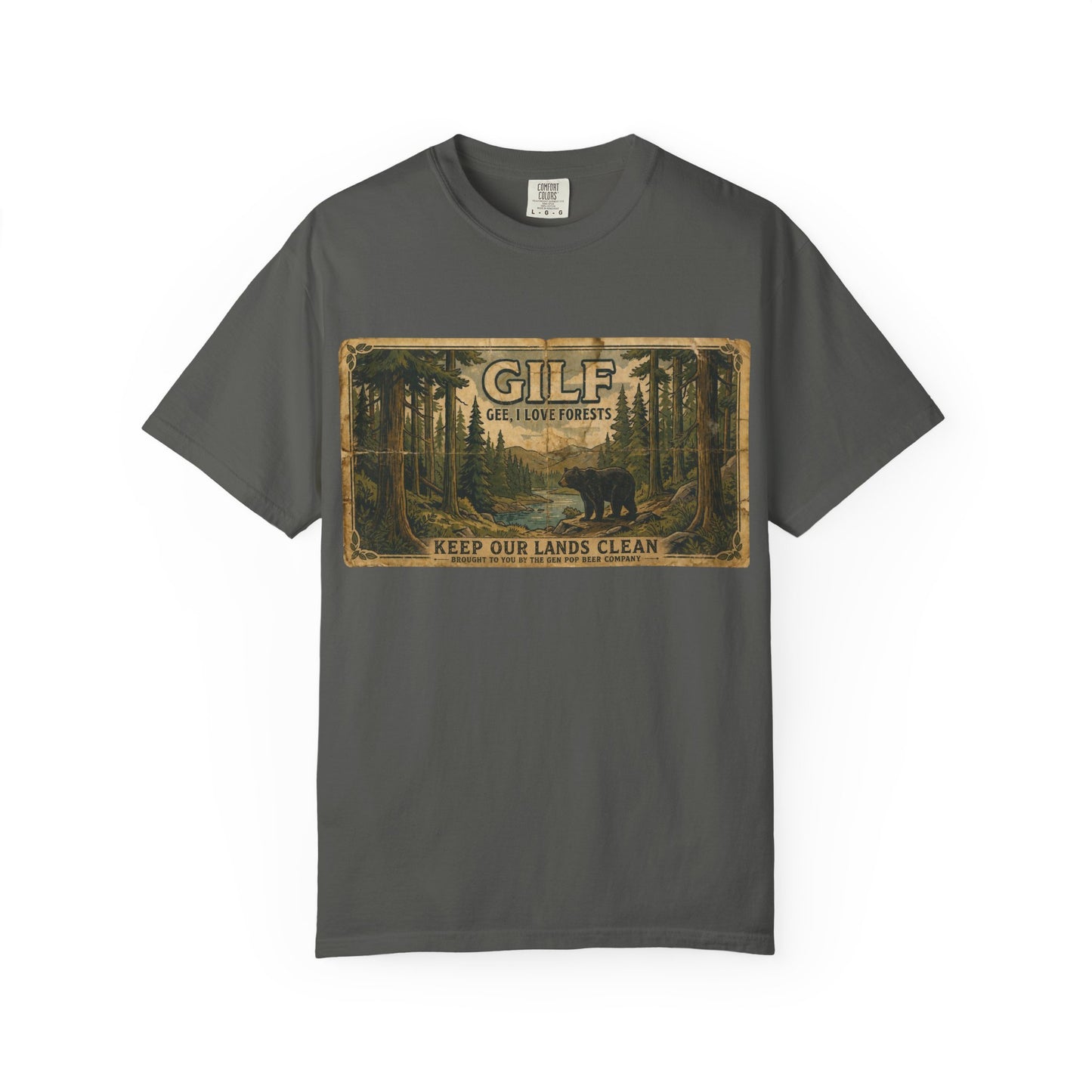 GILF Bear Unisex Garment-Dyed T-shirt