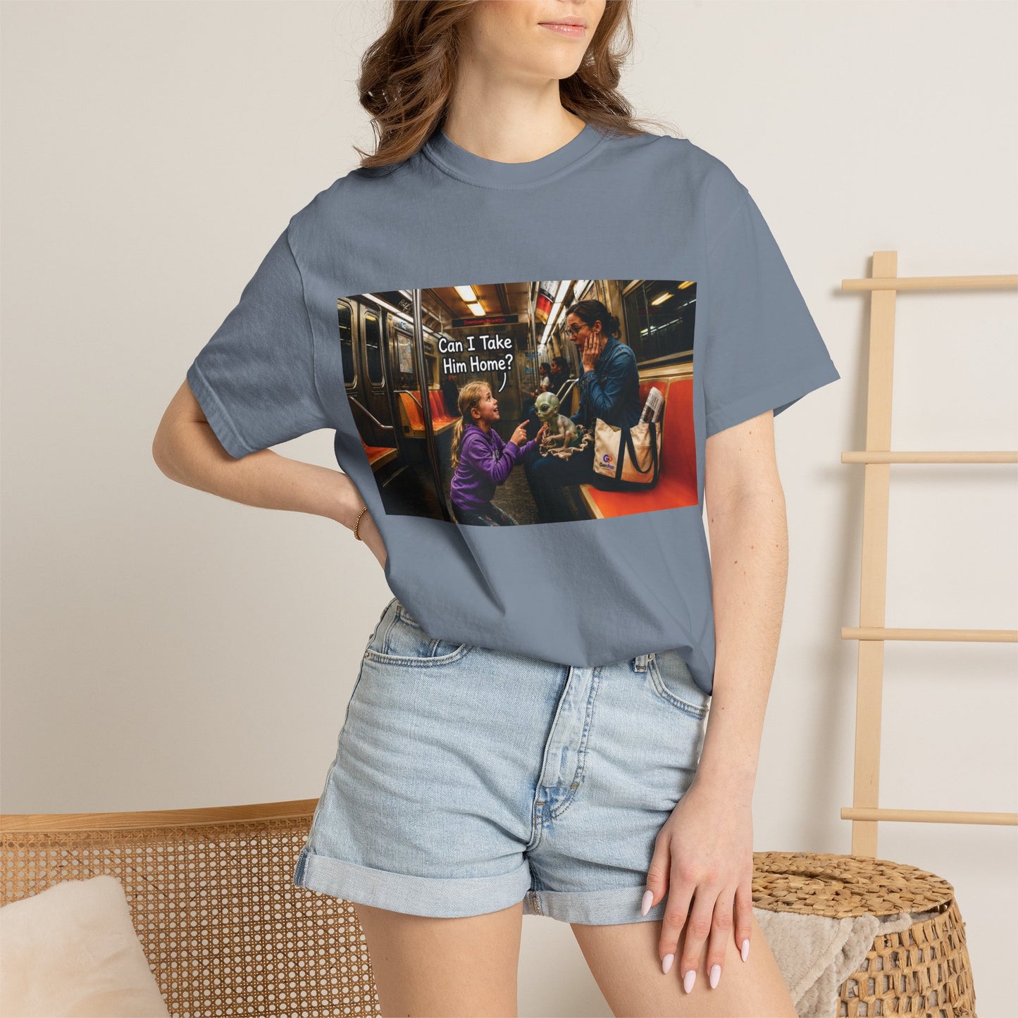 Can I Take Him Home? Unisex Garment-Dyed T-shirt