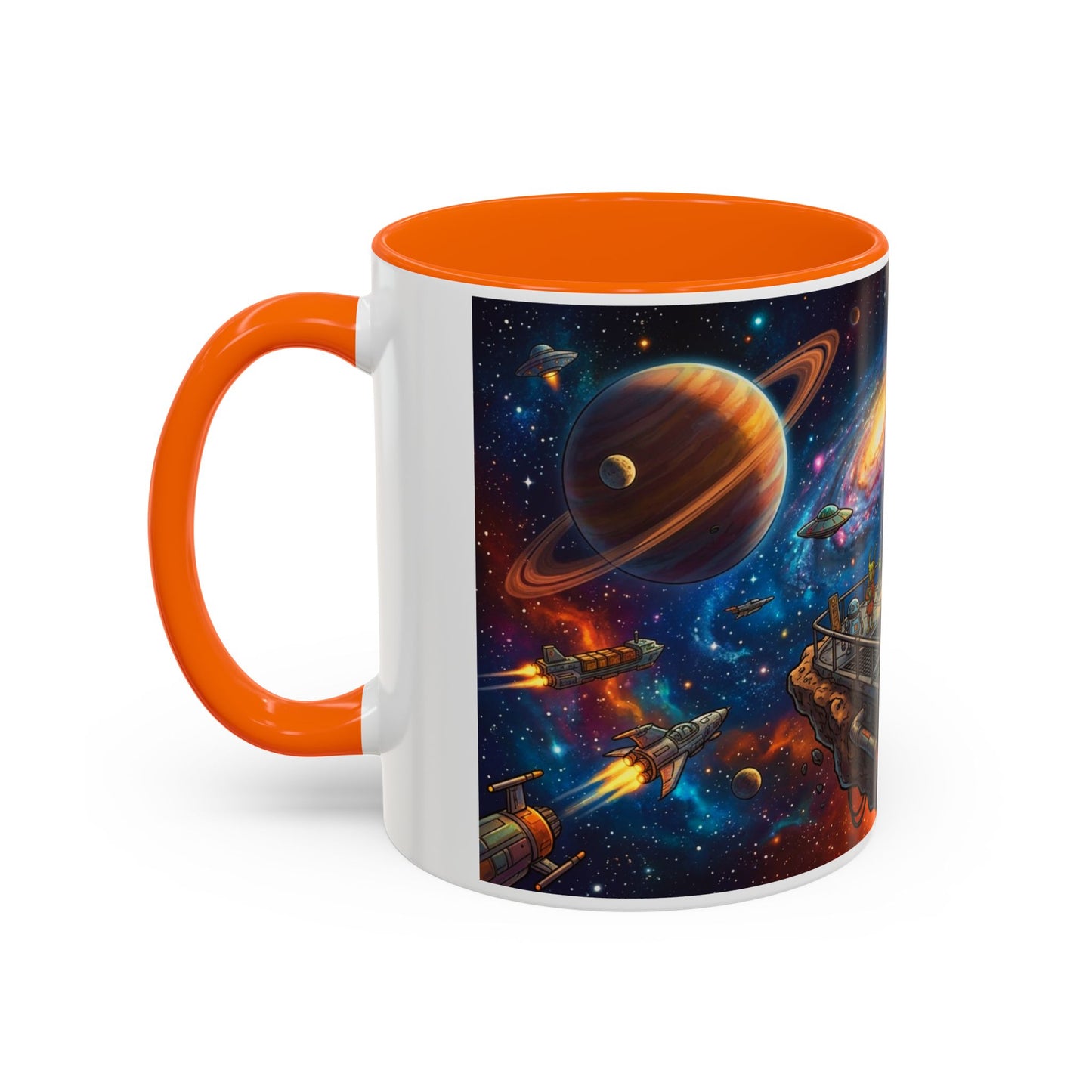 Coffee Is Out of This World Funny Accent Coffee Mug — Unique Gift for Coffee Lovers