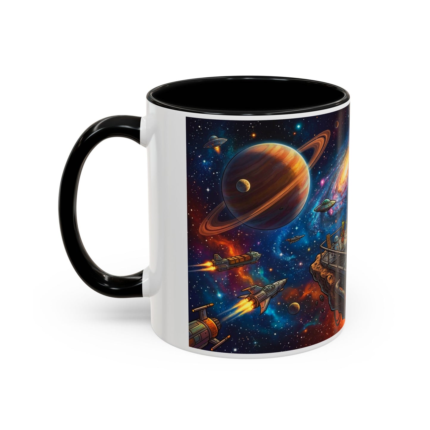 Coffee Is Out of This World Funny Accent Coffee Mug — Unique Gift for Coffee Lovers