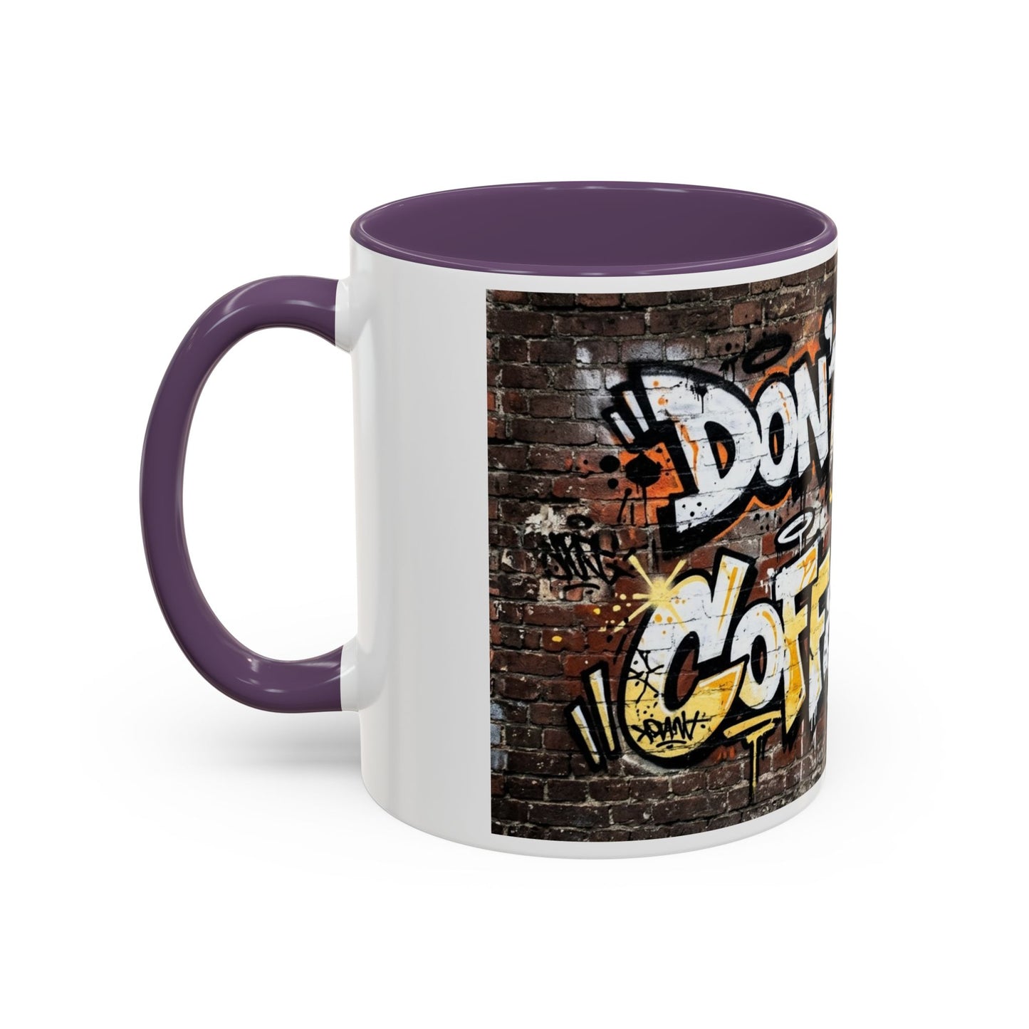 Don't touch My Coffee Mug Accent Coffee Mug (11, 15oz)
