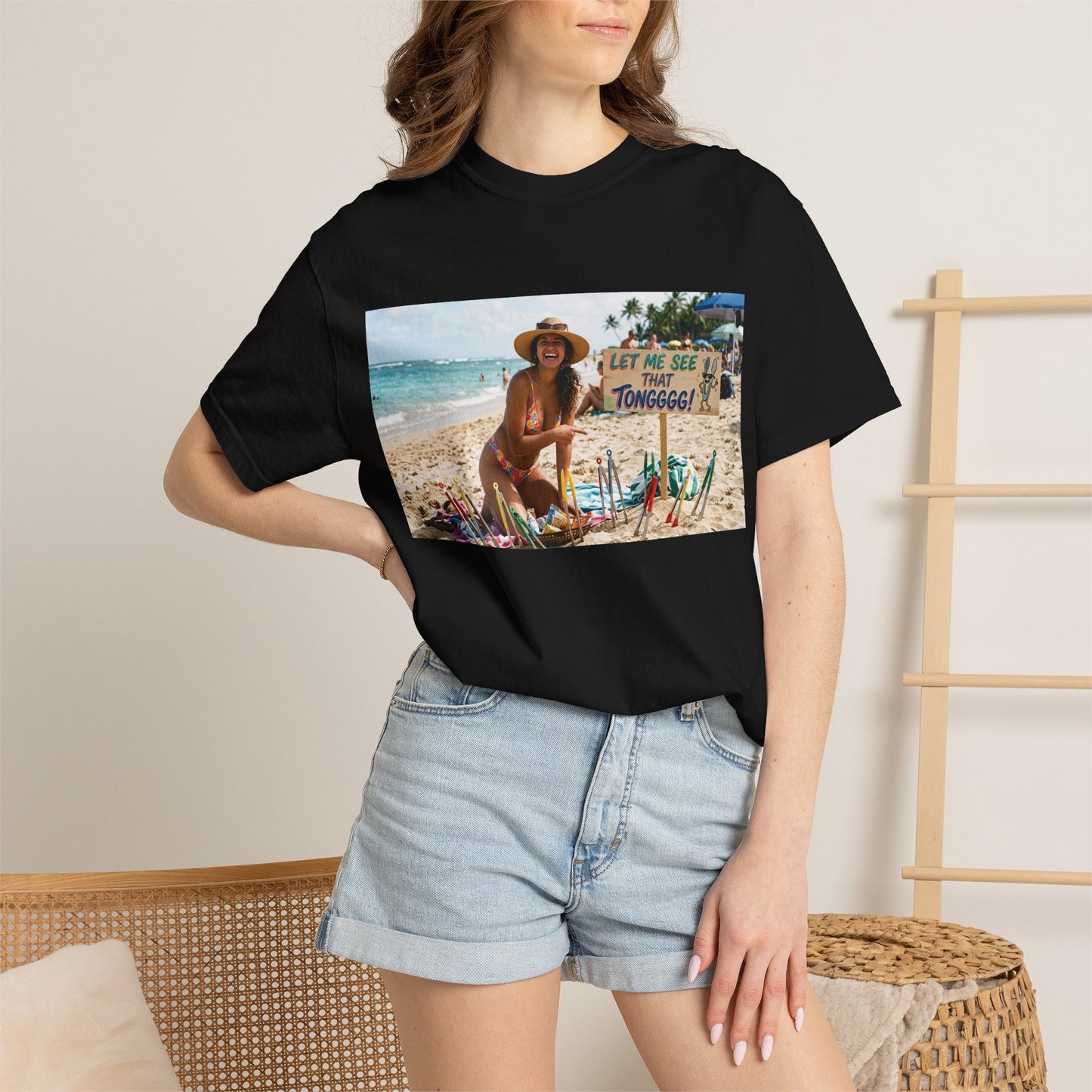 Let me see that tong Unisex Garment-Dyed T-shirt