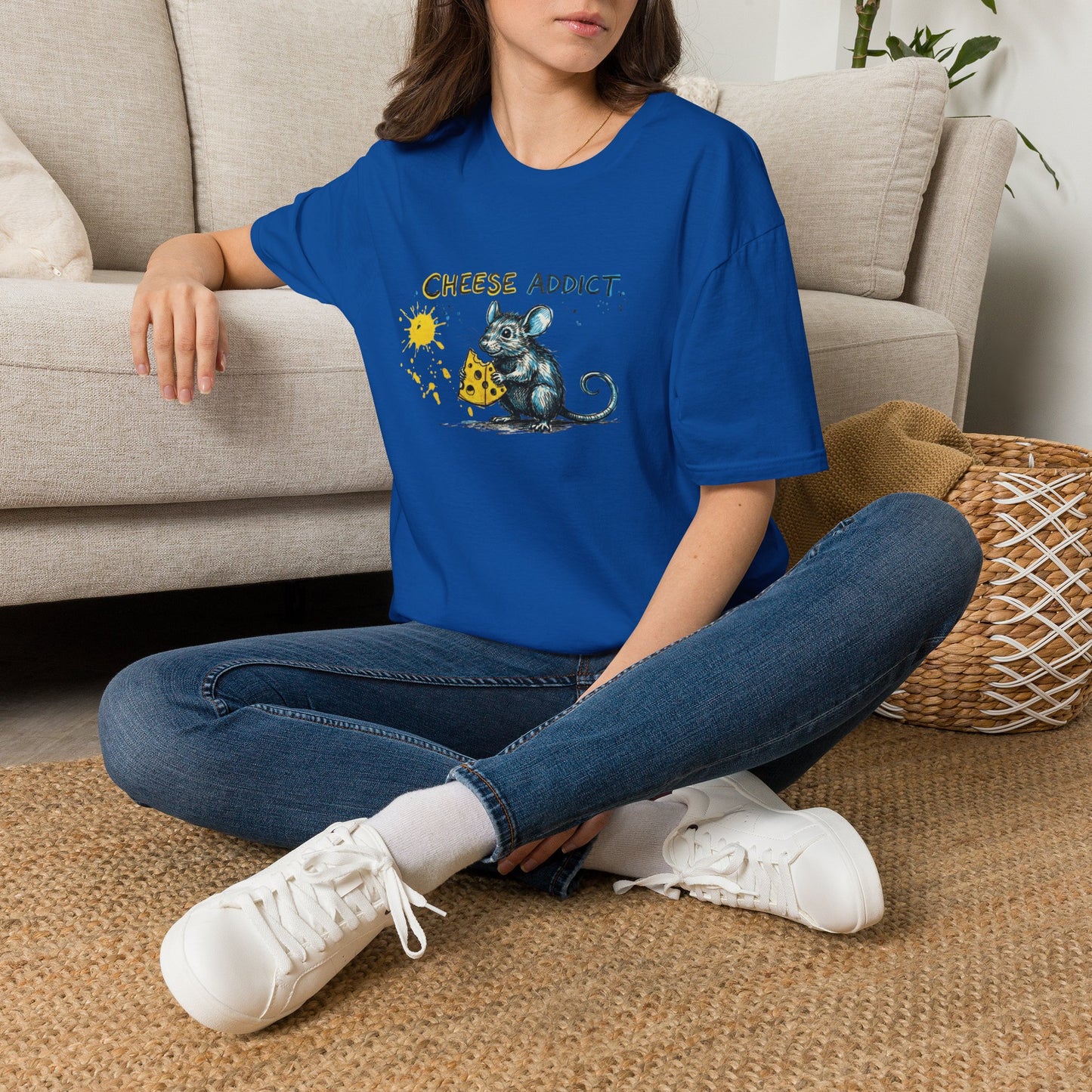 Cheese addict Unisex Softstyle T-Shirt