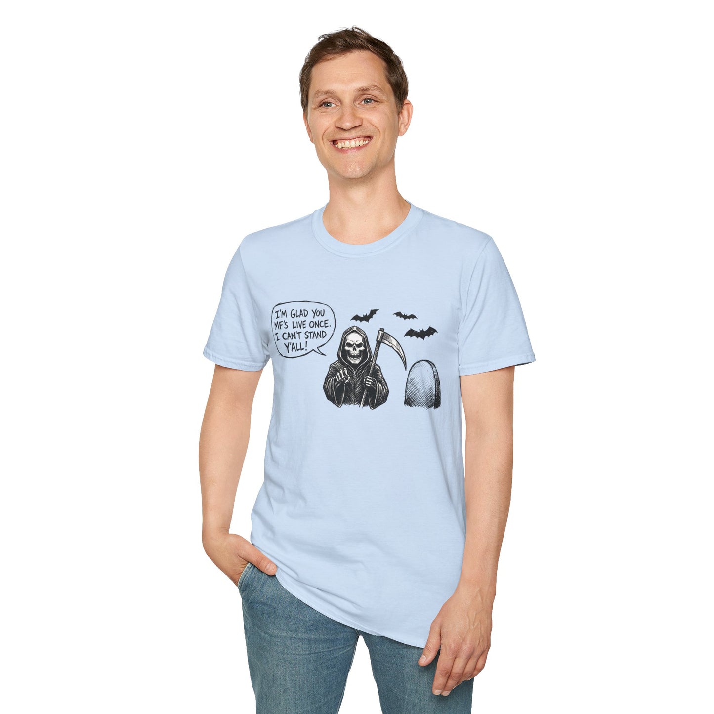 Grim Reaper Unisex Softstyle T-Shirt