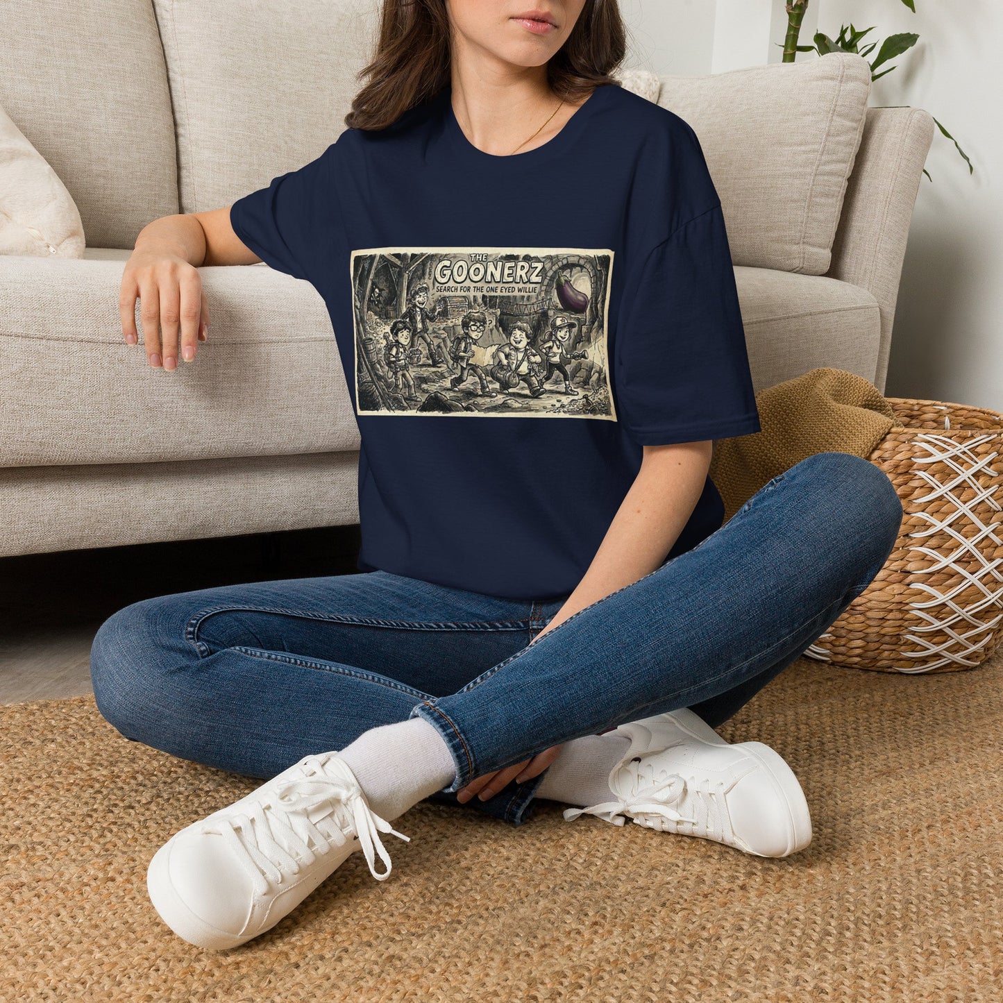Egg plant adventures Unisex Softstyle T-Shirt