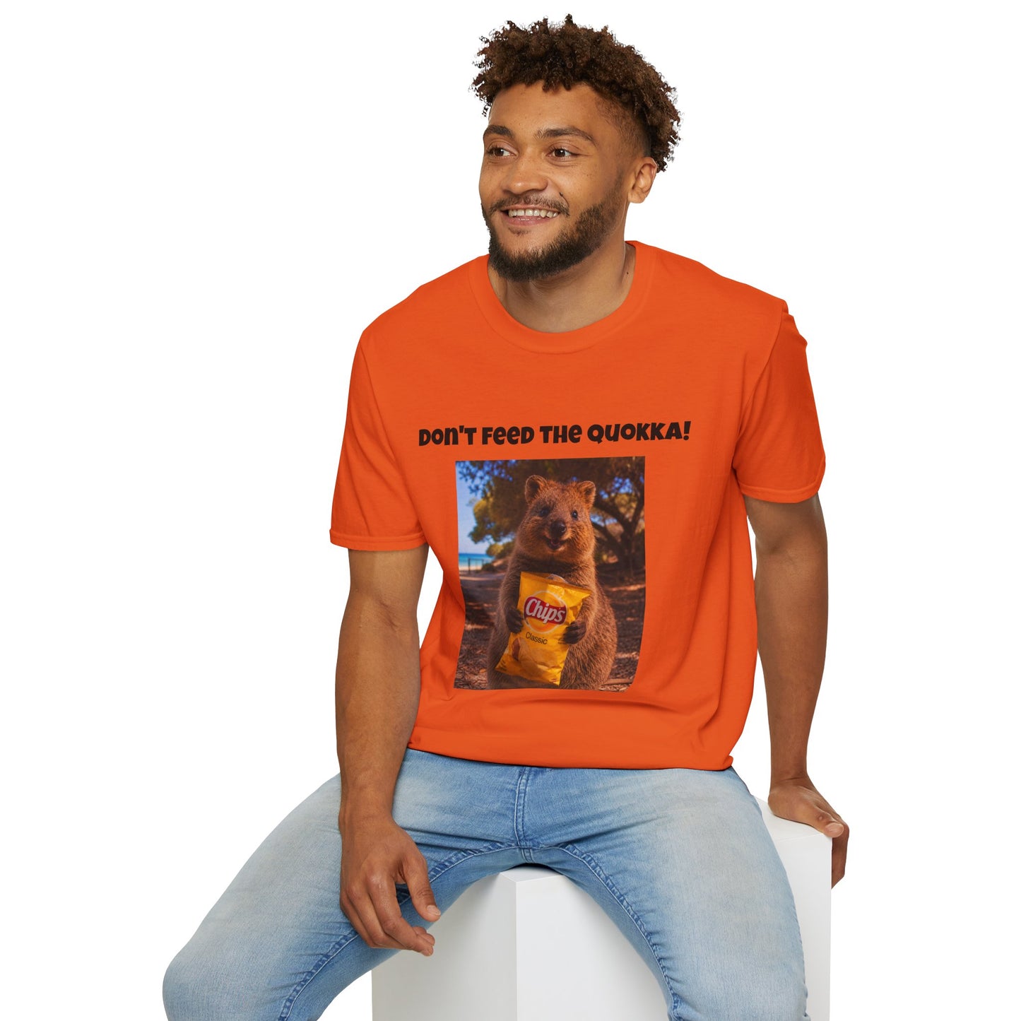 Quokka Funny Graphic Softstyle Tee — Unique Animal Lover Gift