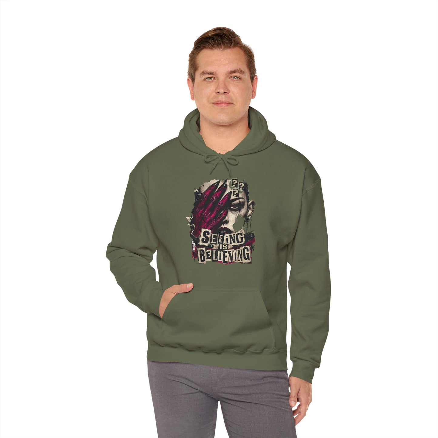 Seeing is Believing Unisex Heavy Blend™ Hooded Sweatshirt