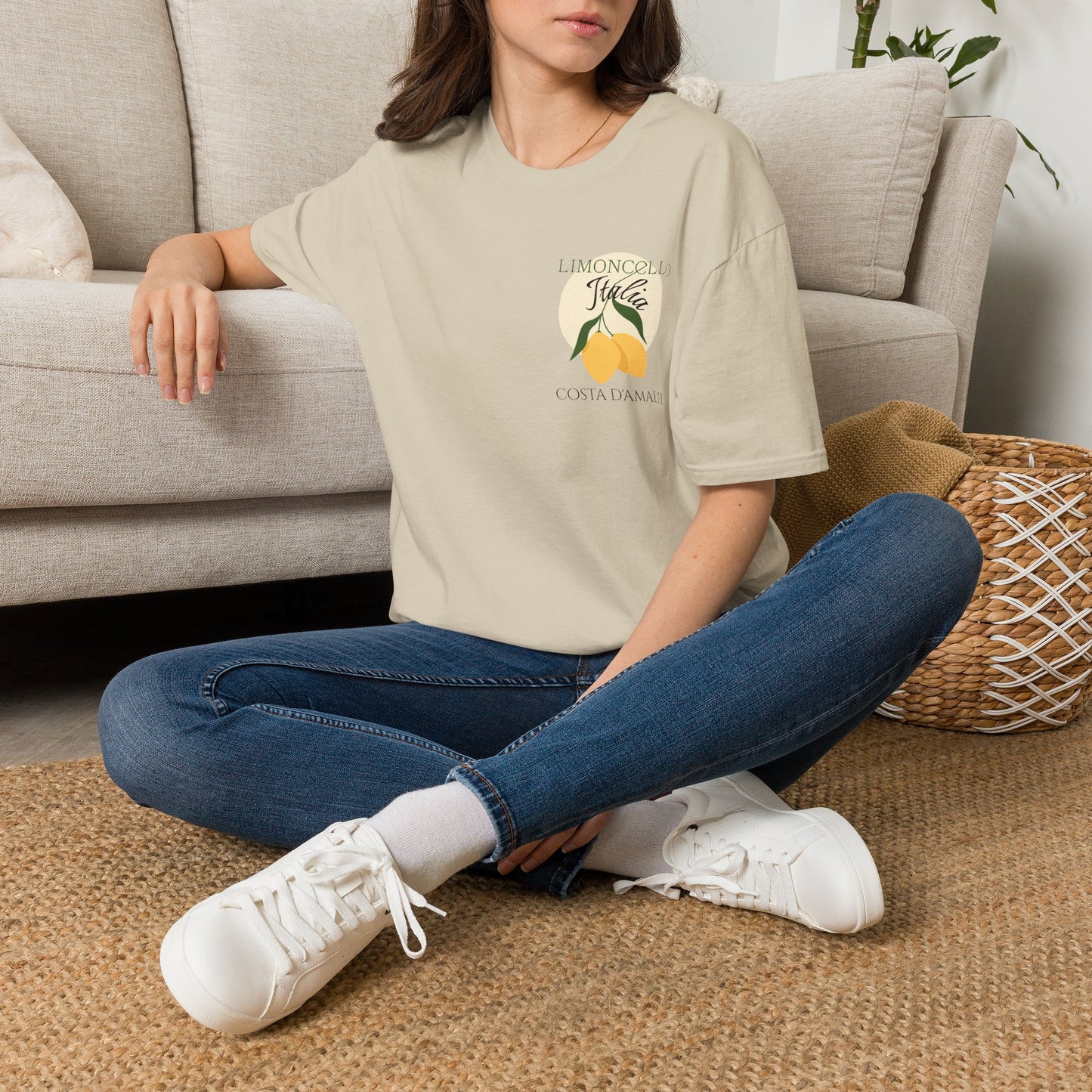 Limoncello Front and Back Graphic Softstyle Tee — Unique Gift for Him or Her