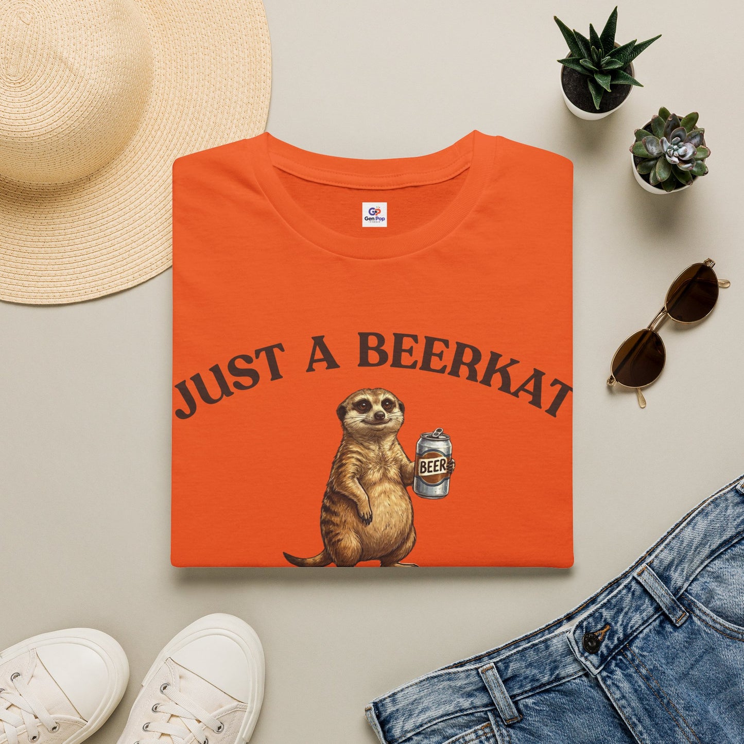 Beerkat Meerkat Unisex Softstyle T-Shirt