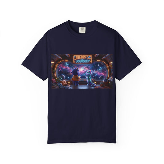 Enjoy the journey Unisex Garment-Dyed T-shirt