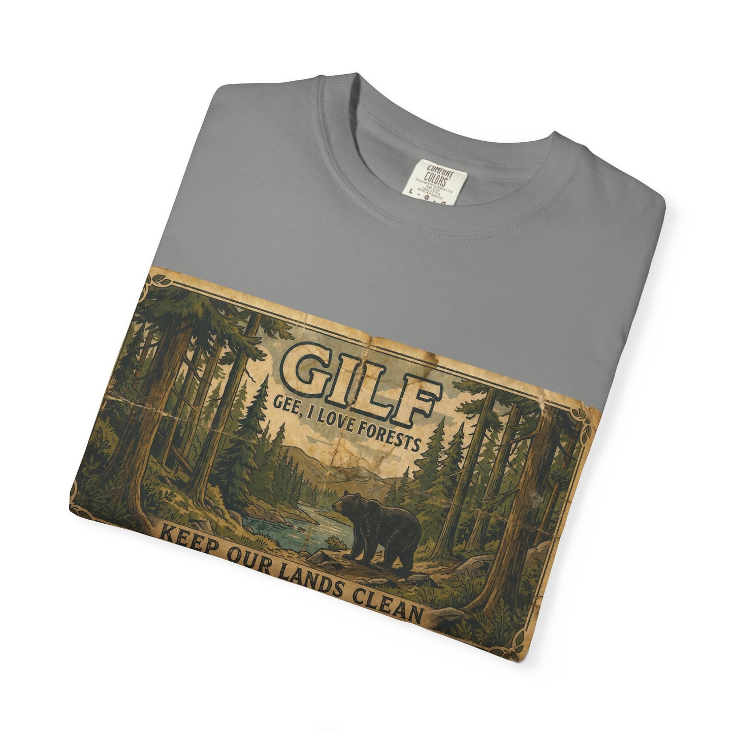 GILF Bear Unisex Garment-Dyed T-shirt