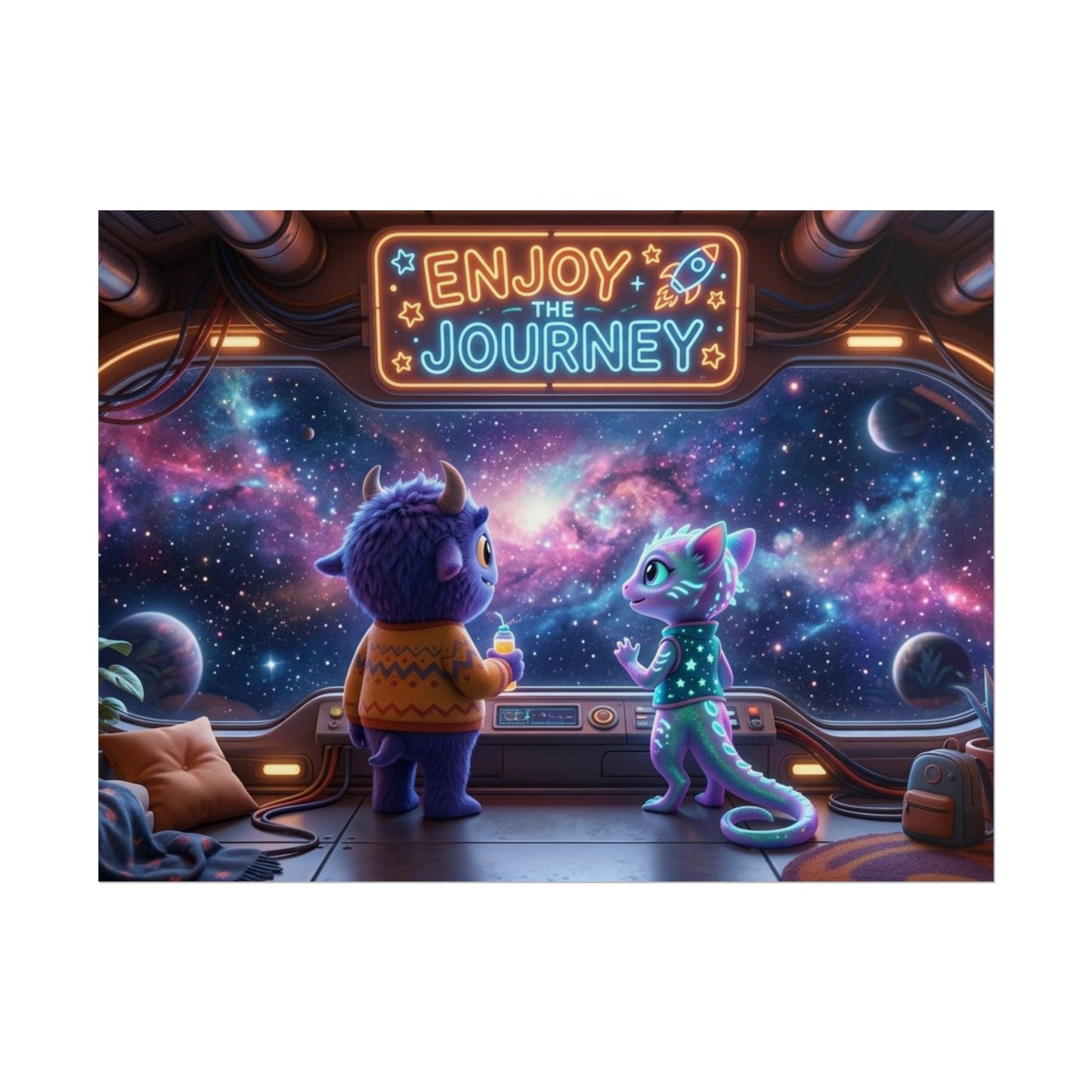 Enjoy the Journey Rolled Posters