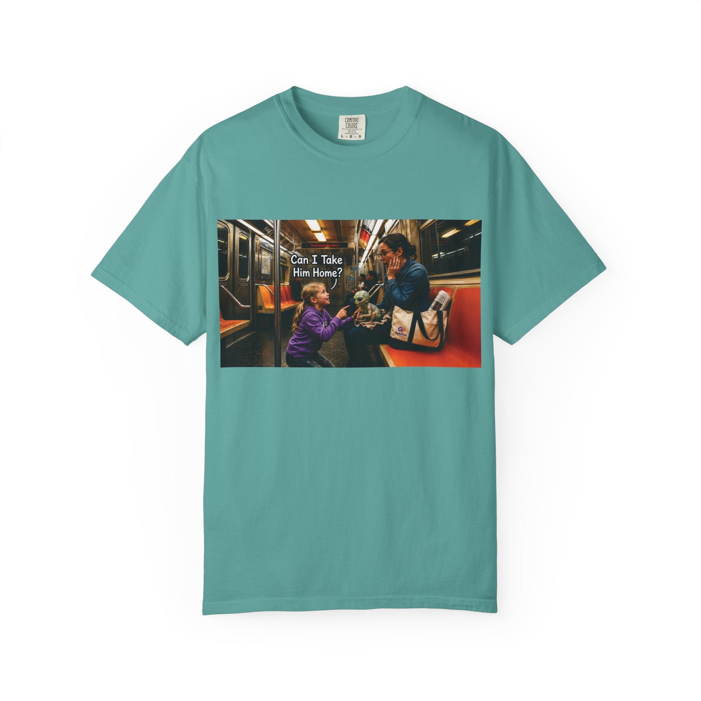 Can I Take Him Home? Unisex Garment-Dyed T-shirt