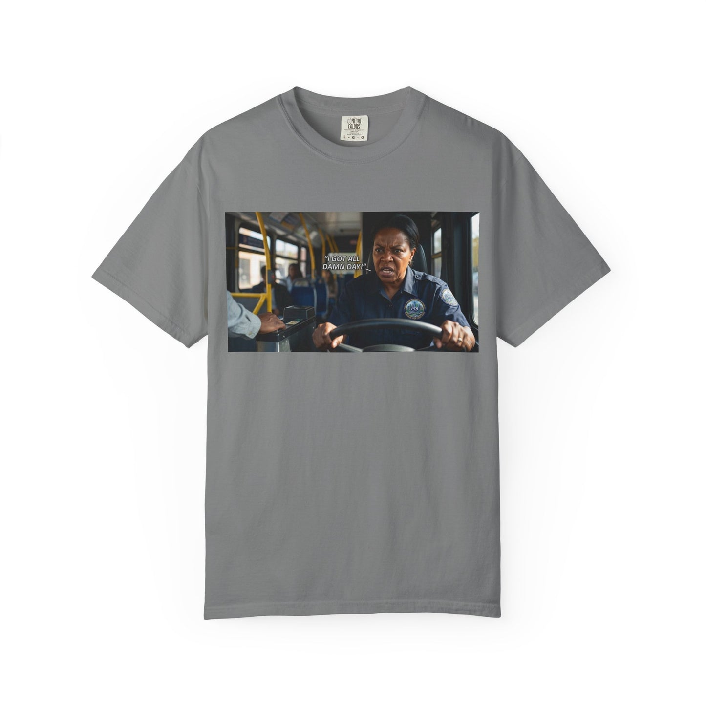 Having a Bad Day Funny Mood Garment-Dyed T-Shirt — Relatable Gift Idea
