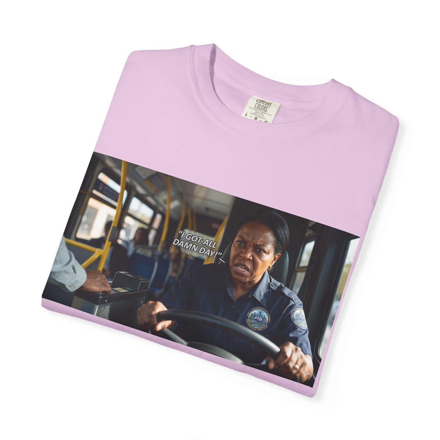 Having a Bad Day Funny Mood Garment-Dyed T-Shirt — Relatable Gift Idea