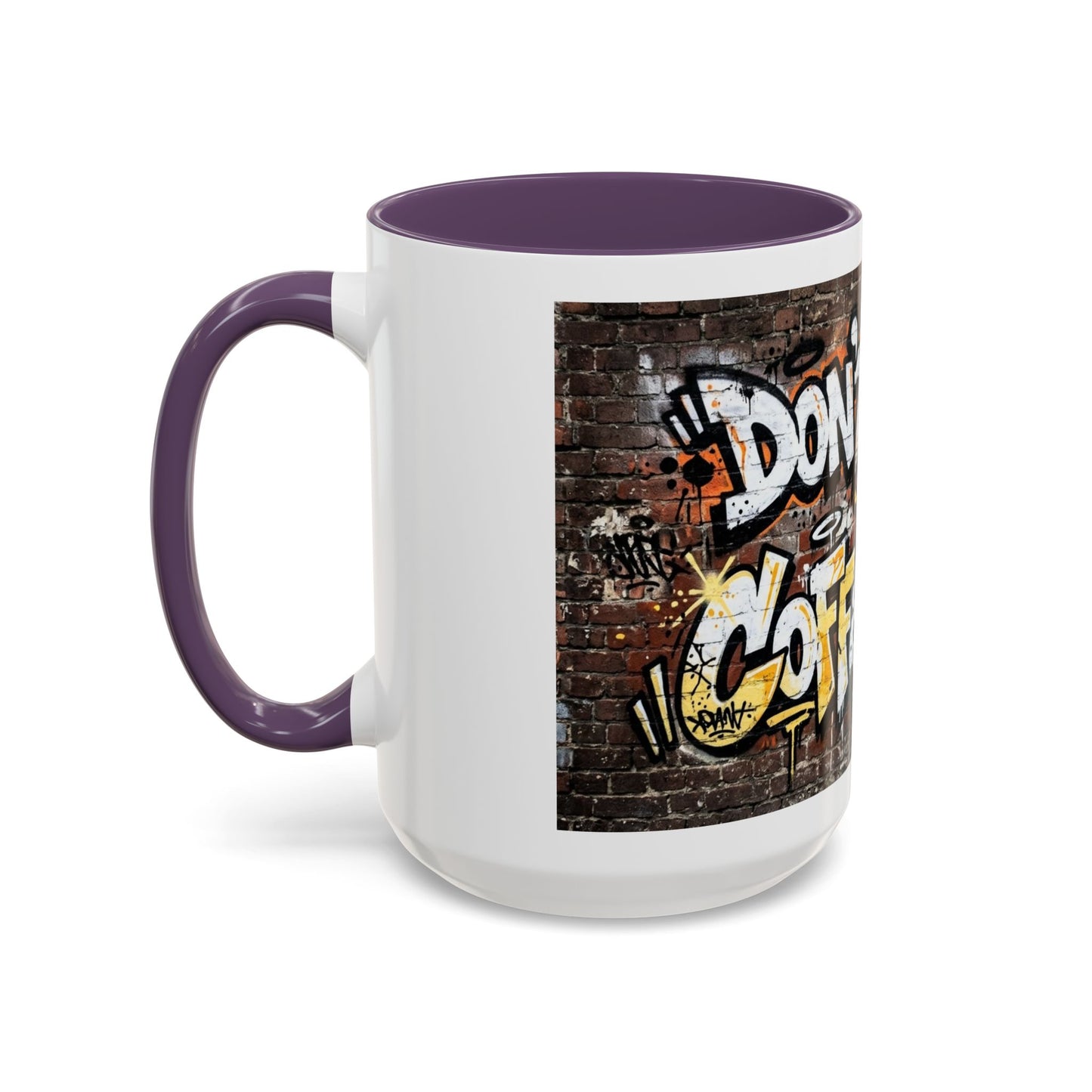 Don't touch My Coffee Mug Accent Coffee Mug (11, 15oz)