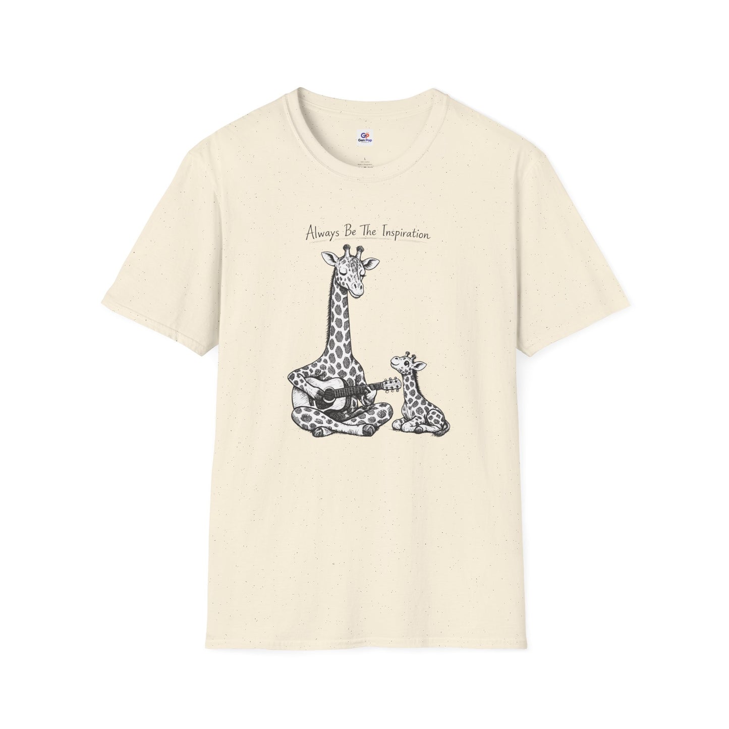 Always Be the Inspiration Motivational Softstyle Tee — Unique Unisex Gift