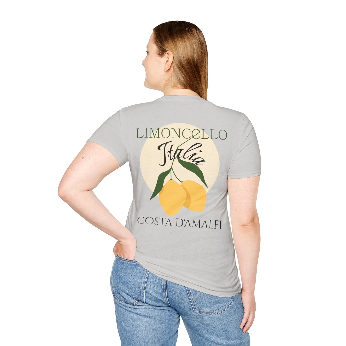 Limoncello Front and Back Graphic Softstyle Tee — Unique Gift for Him or Her