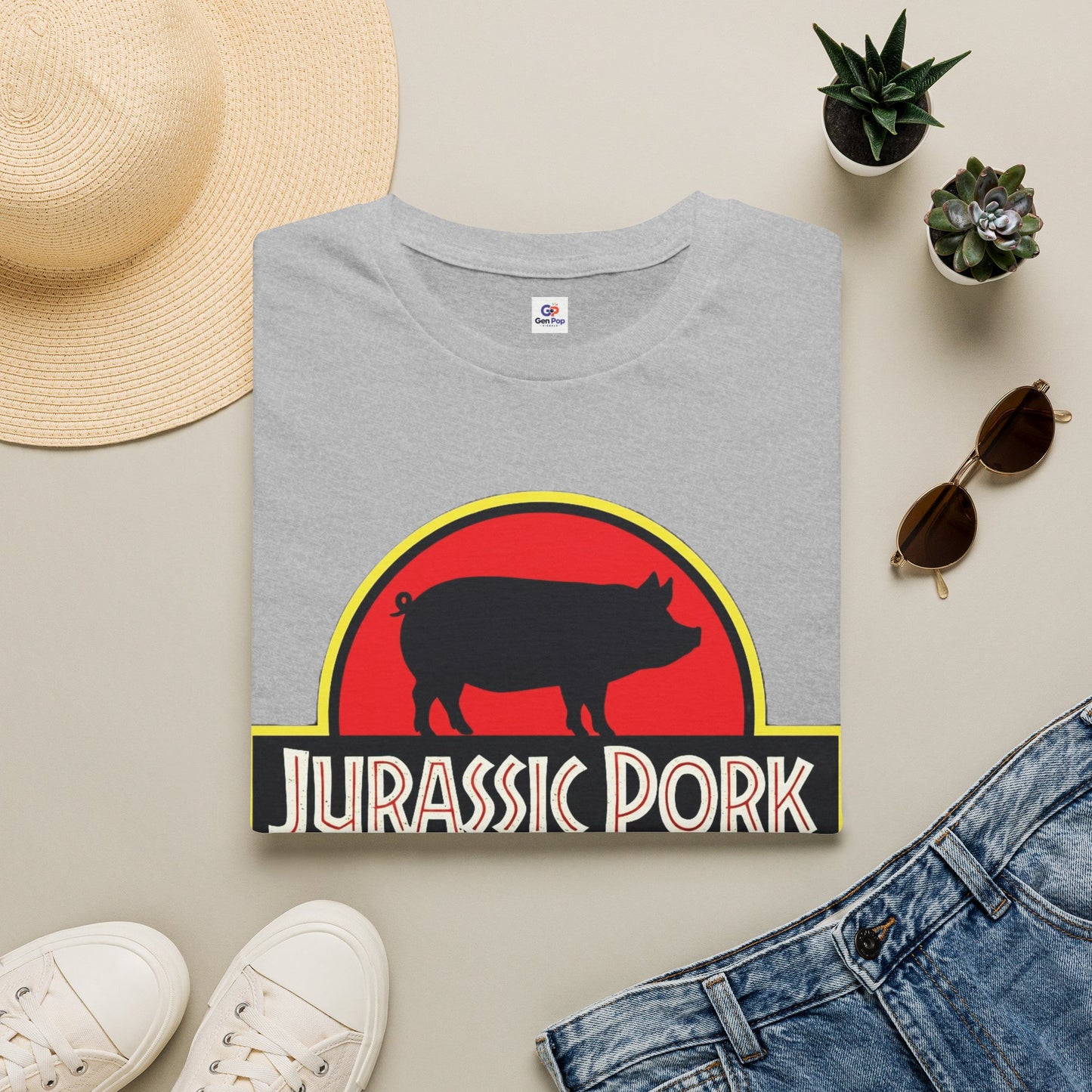 Jurrasic Pork Unisex Softstyle T-Shirt