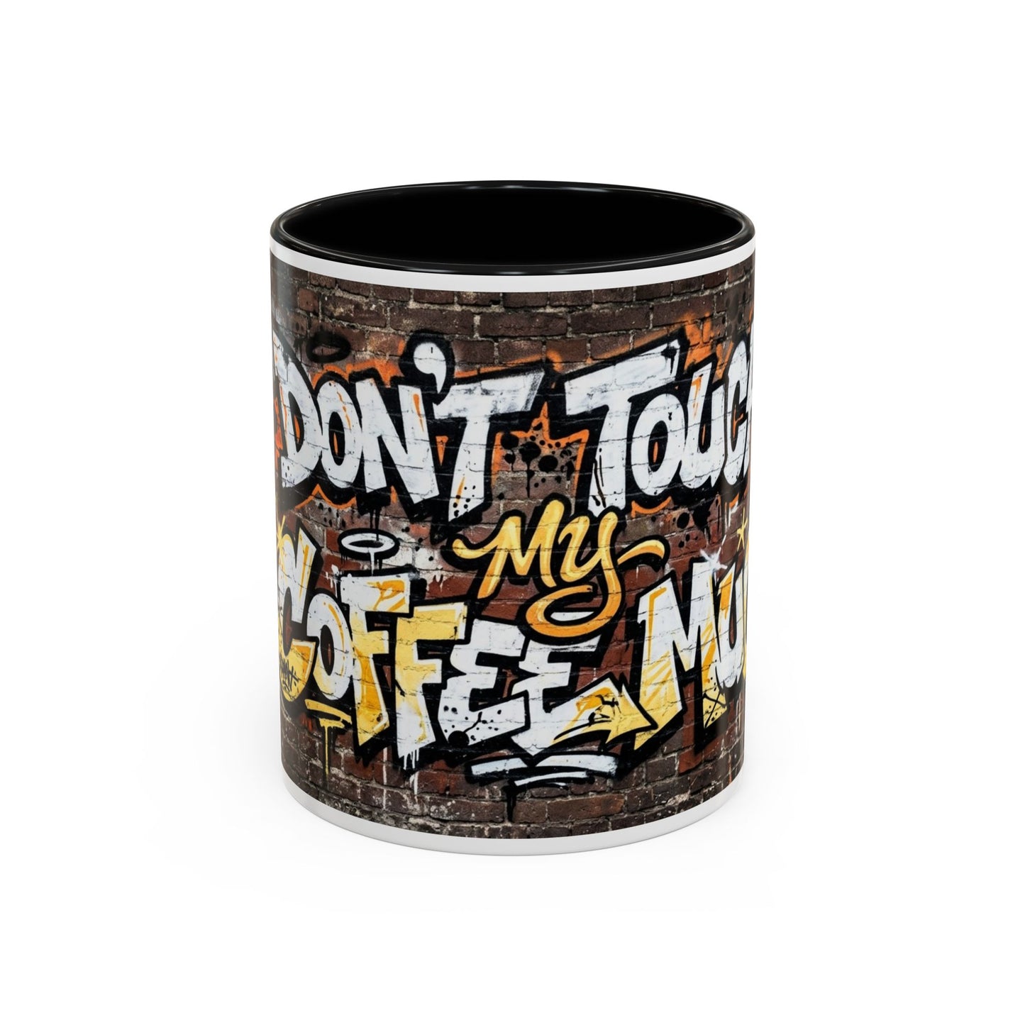 Don't touch My Coffee Mug Accent Coffee Mug (11, 15oz)