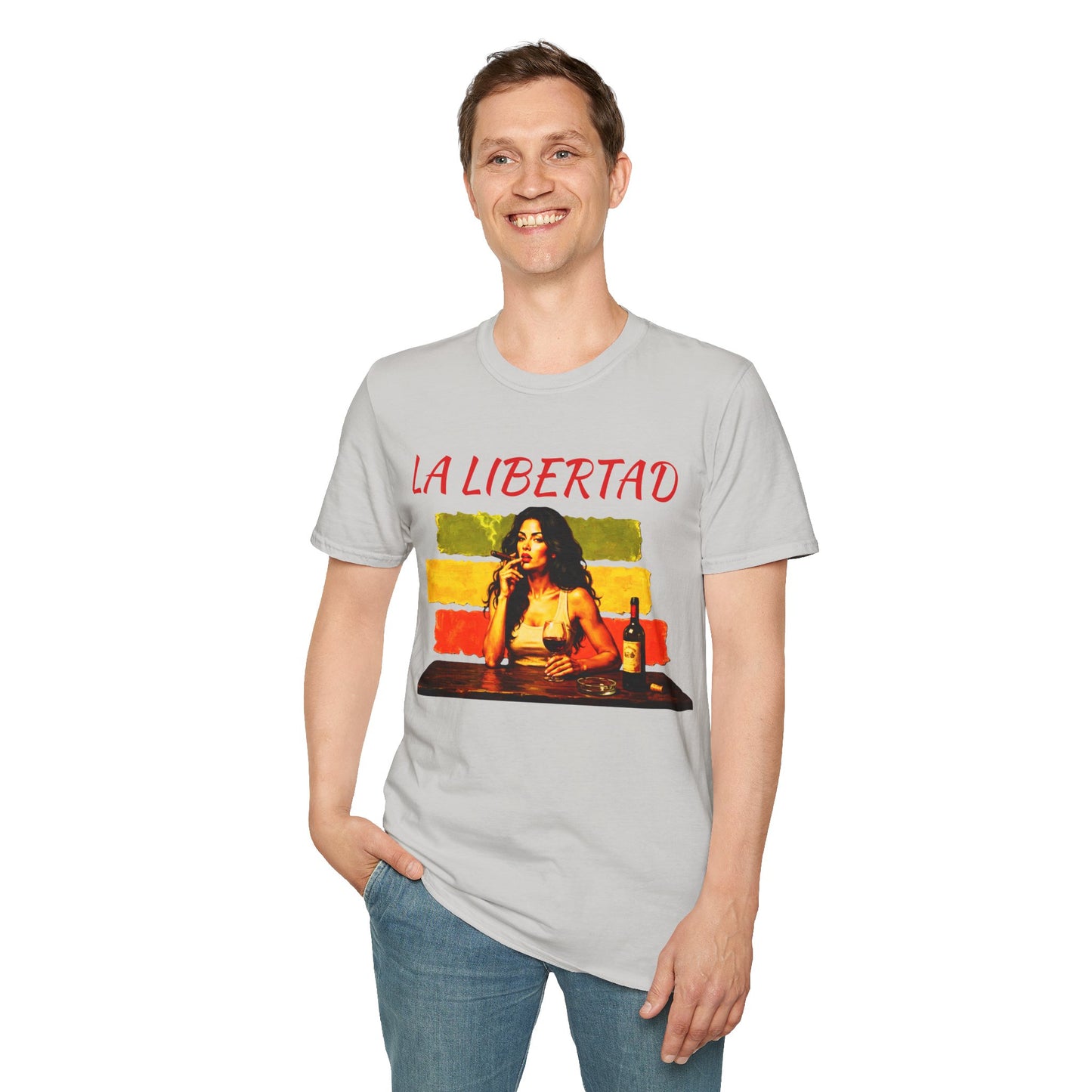 La Libertad Unisex Softstyle T-Shirt