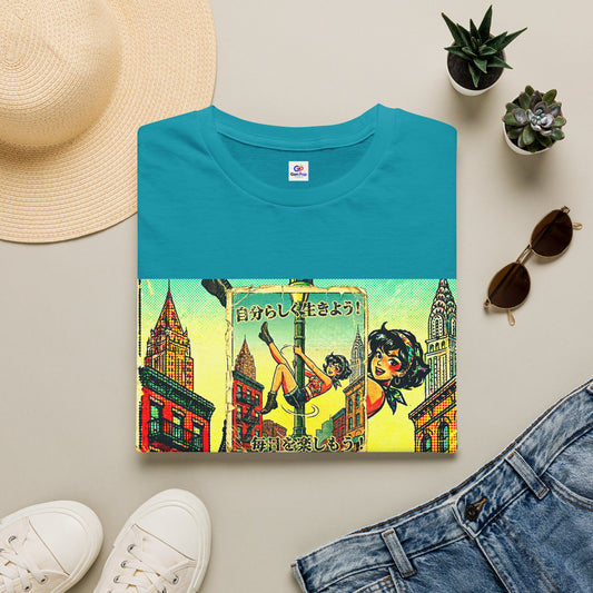 Girls Just Wanna Have Fun Softstyle Tee — Cute Gift for Him or Her