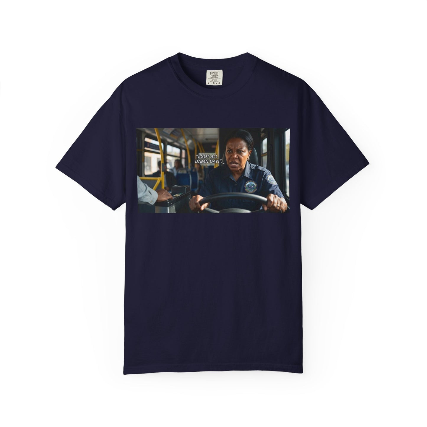 Having a Bad Day Funny Mood Garment-Dyed T-Shirt — Relatable Gift Idea