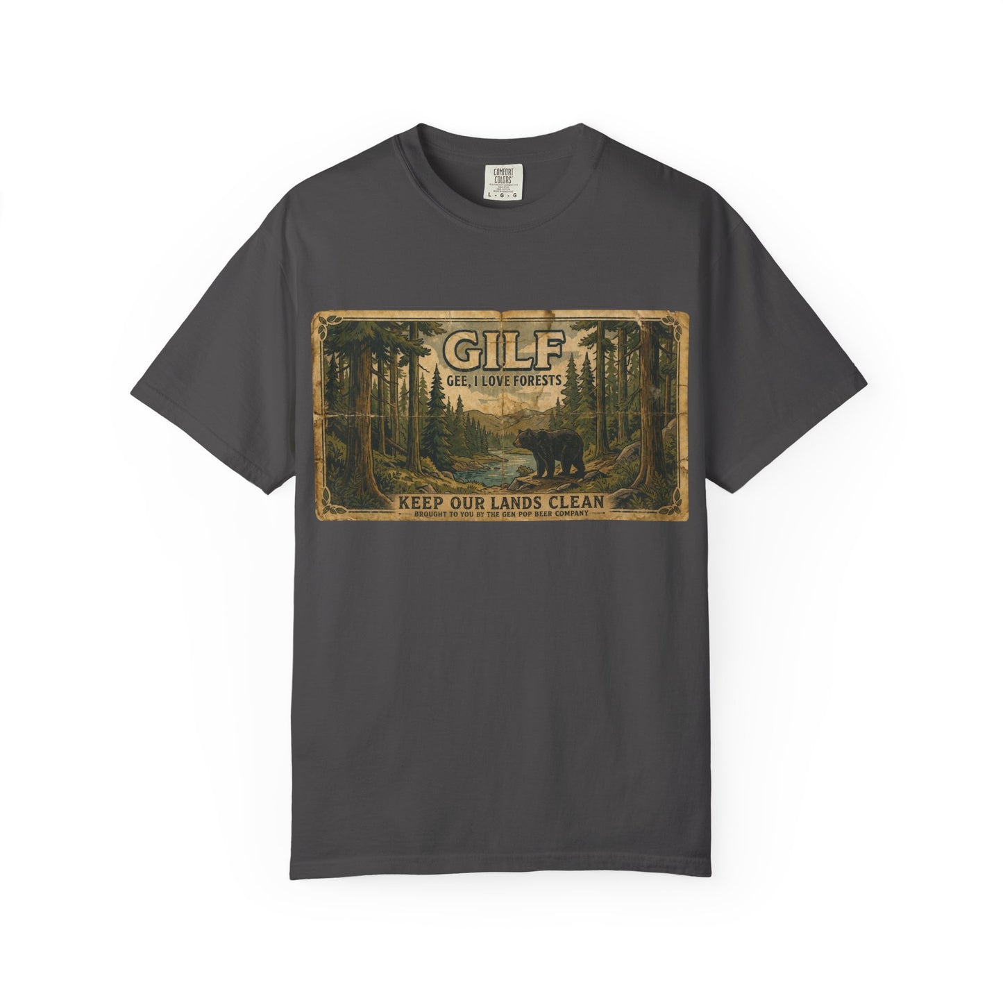 GILF Bear Unisex Garment-Dyed T-shirt