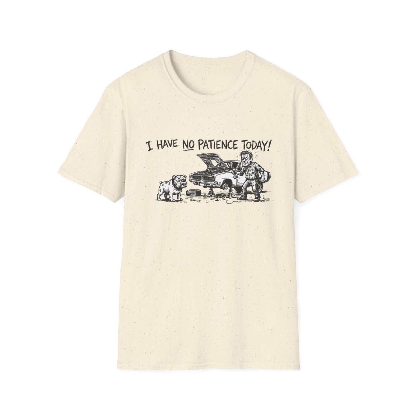 I have no patience today Unisex Softstyle T-Shirt