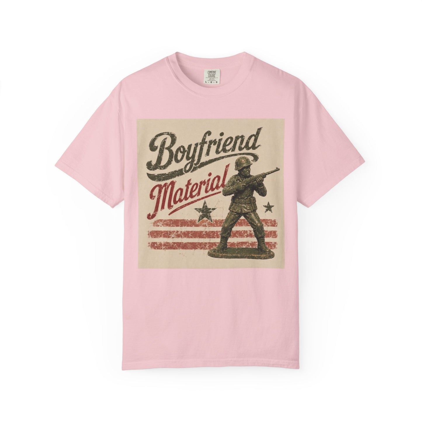Boyfriend Material Unisex Garment-Dyed T-shirt