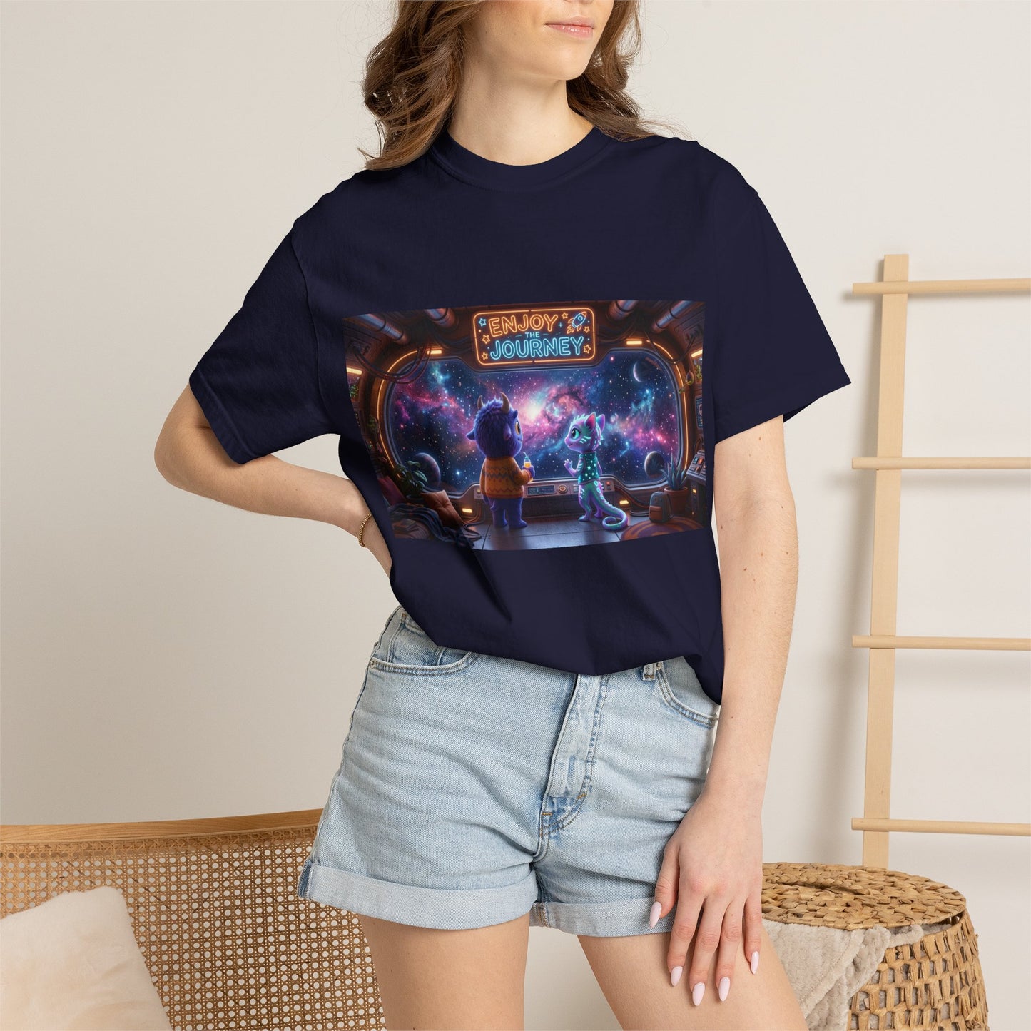 Enjoy the journey Unisex Garment-Dyed T-shirt